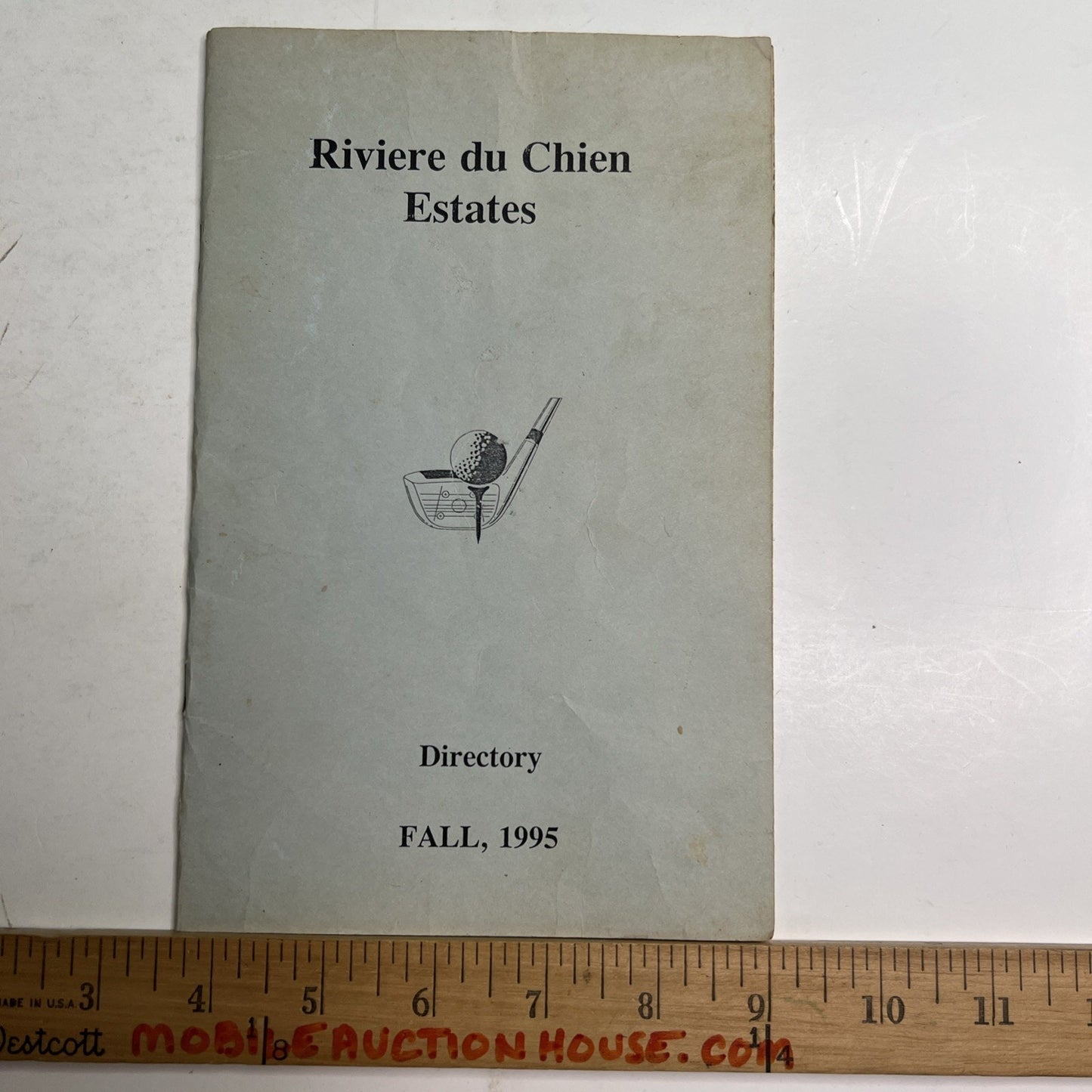 Fall 1995 Riviere du Chien Estates Directory Mobile Alabama Community
