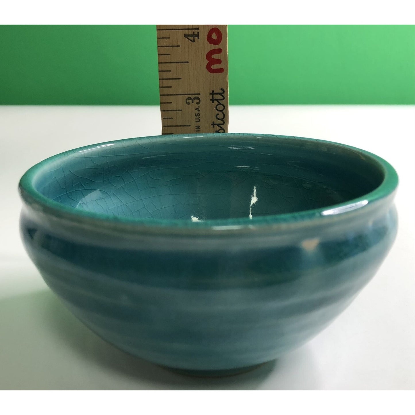 Vintage UNIVERSITY OF MISSISSIPPI BOWL Blue Hues 4.5” Diameter