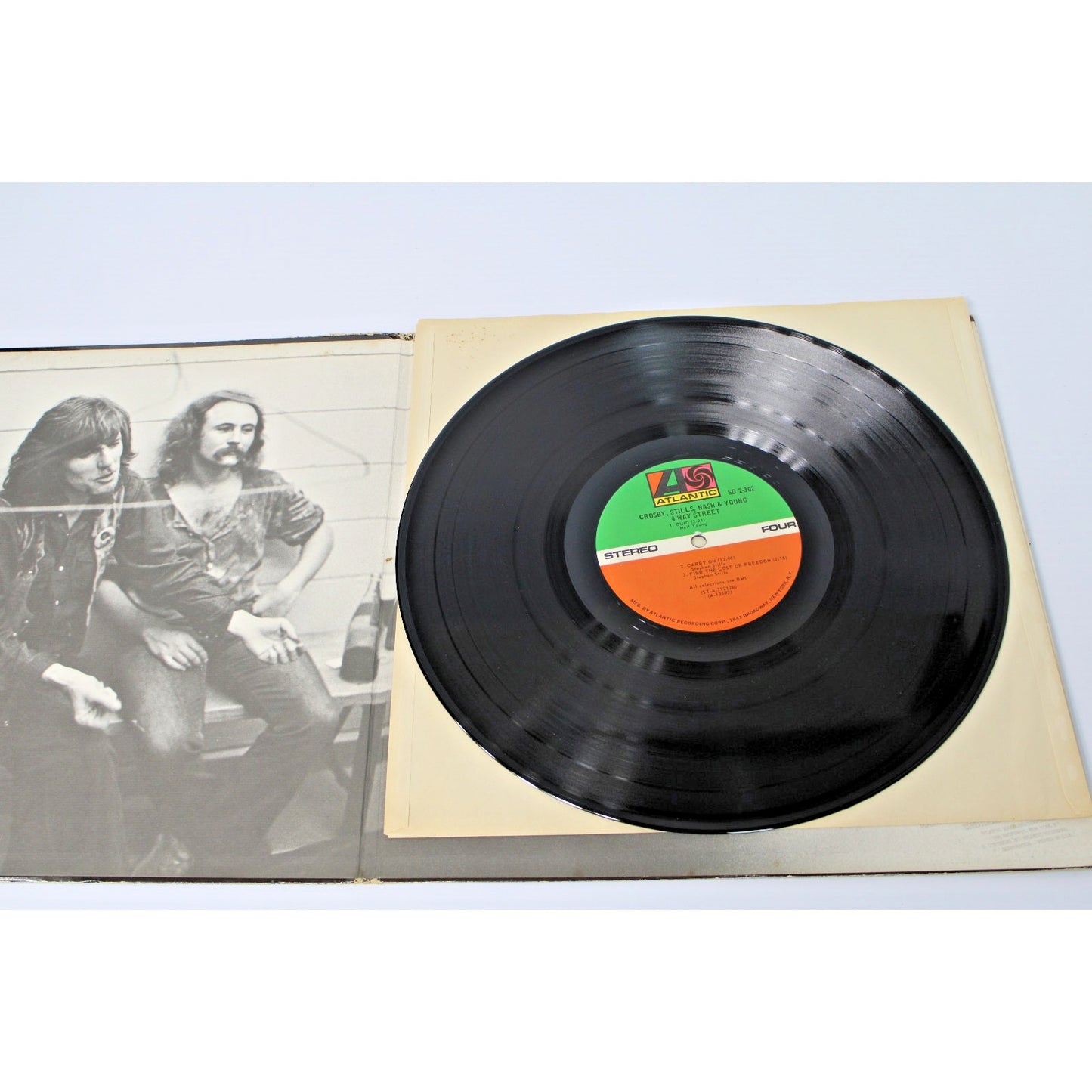 Crosby, Stills, Nash & Young- 4 Way Street, 1971 Atlantic SD 2-902 Live 2 LP