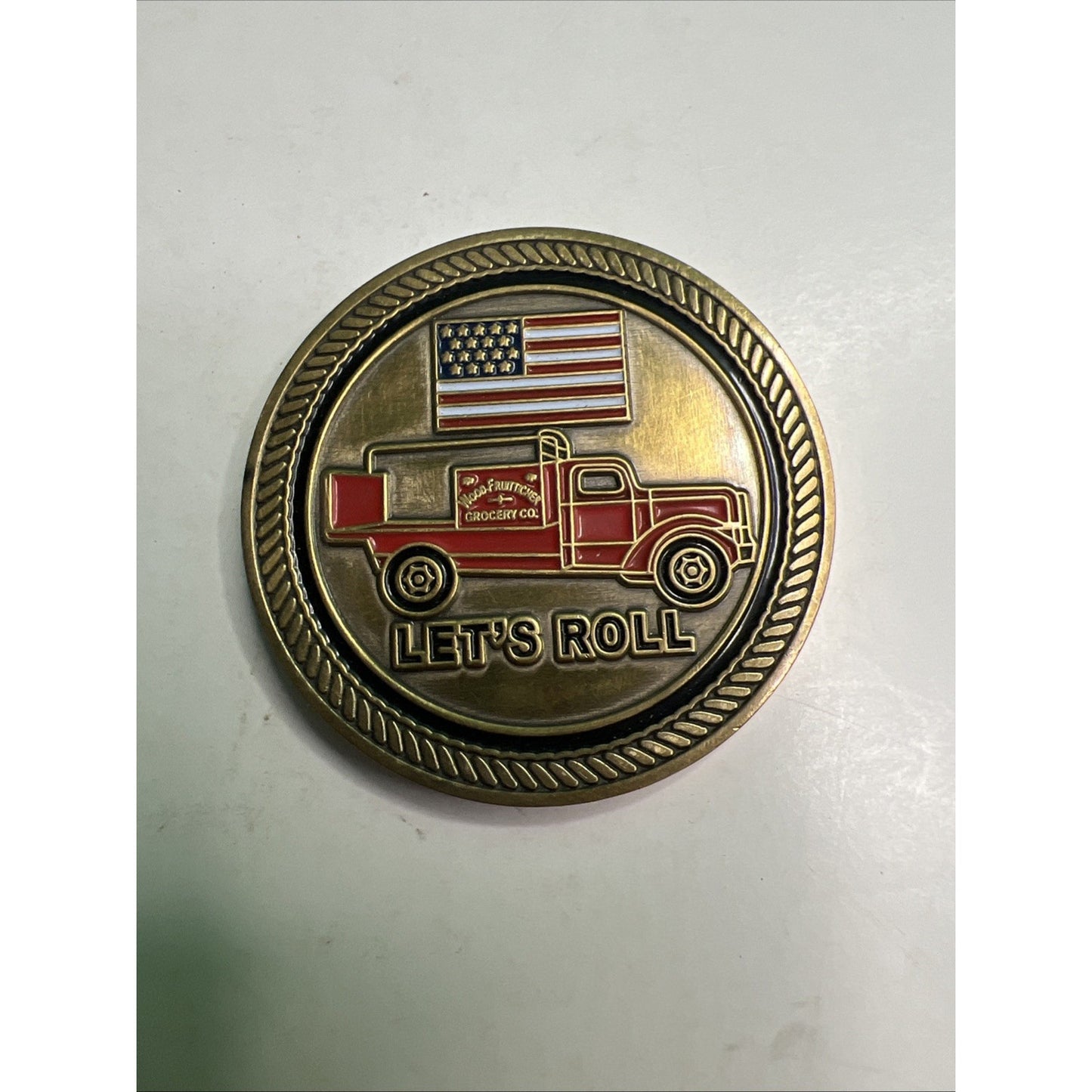 WOOD FRUITTICHER 100 YEAR CENTENNIAL 1913-2013 SOUVENIR COIN Advertising