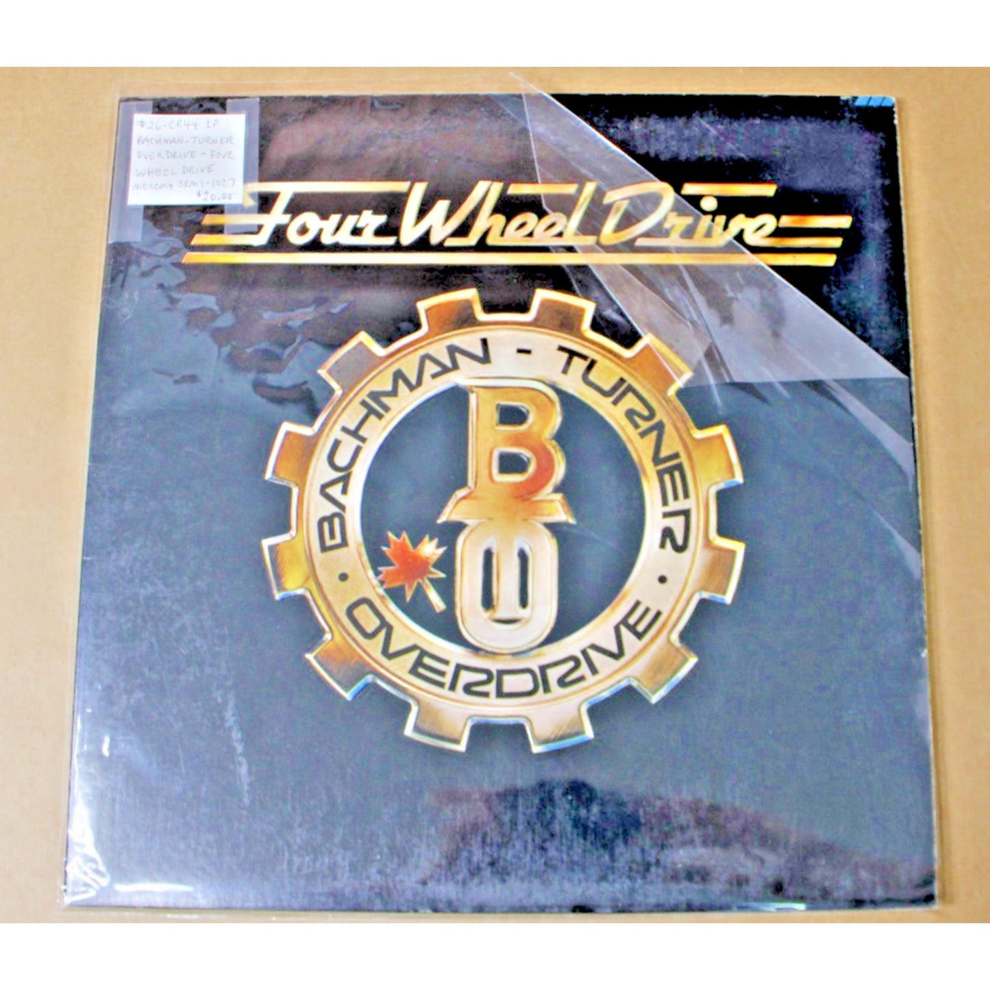 Four Wheel Drive BACHMAN TURNER OVERDRIVE VINYL LP 1975 MERCURY RECORDS- NM!