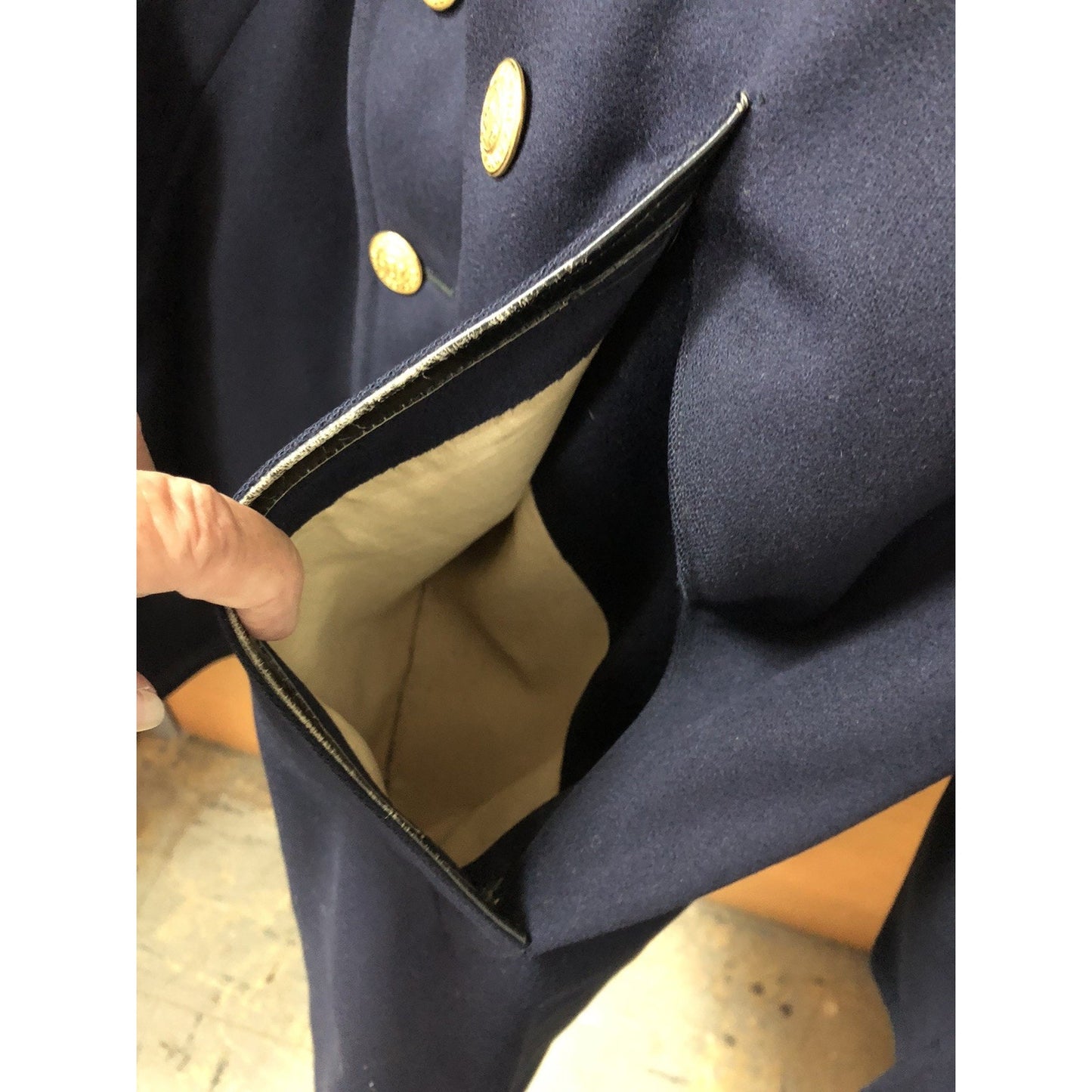Vintage Chicago Police Coat Wool Double Breasted A.G. Meier & Co Uniform w/pants