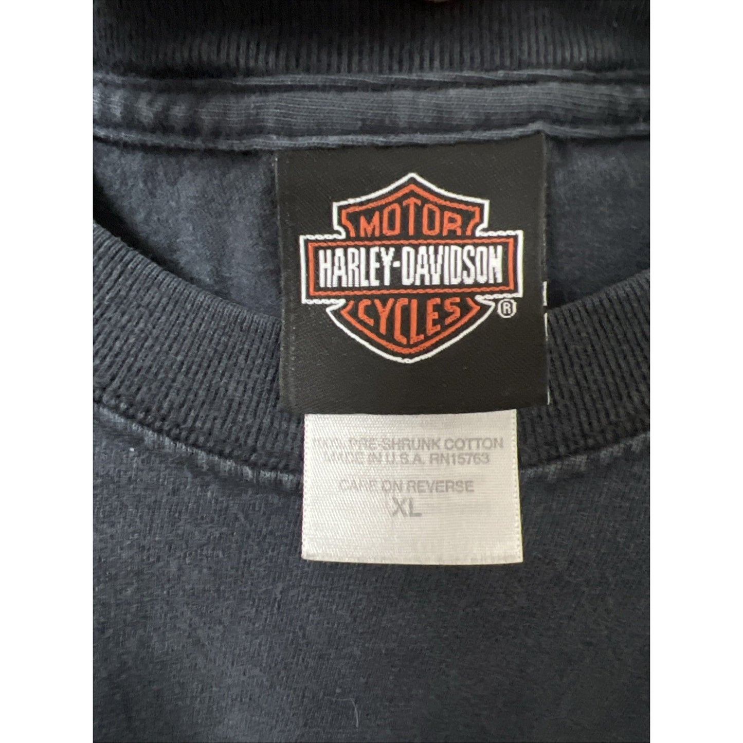 Harley Davidson Motorcycles Tshirt XL Adamec Regency Jacksonville Florida 2005