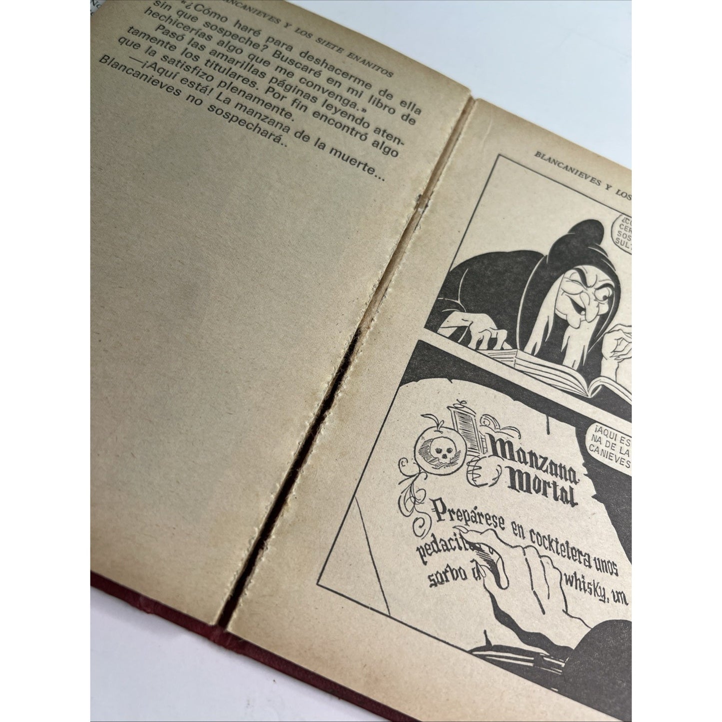 Walt Disney Blancanieves Y Los Siete Enanitos 1968 HC DJ Spanish Snow White