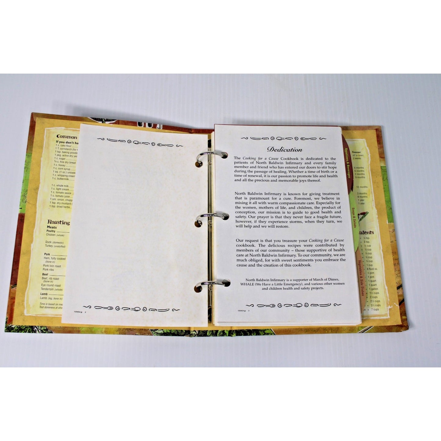 2009 Cooking For A Cause- North Baldwin Infirmary Bay Minette Alabama AL Recipes