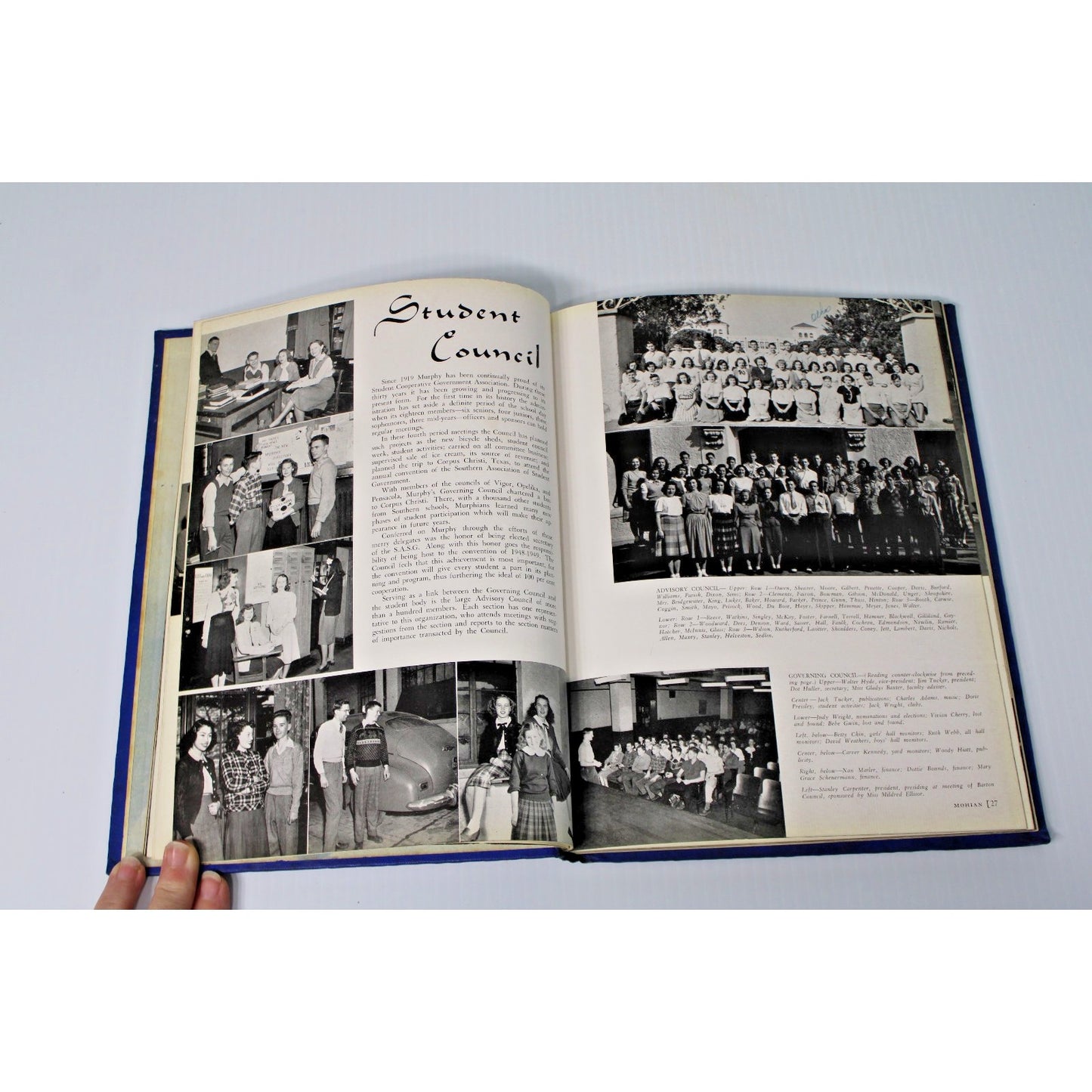 1948 Mohian Murphy High School Yearbook Mobile AL Alabama + Commencement Program