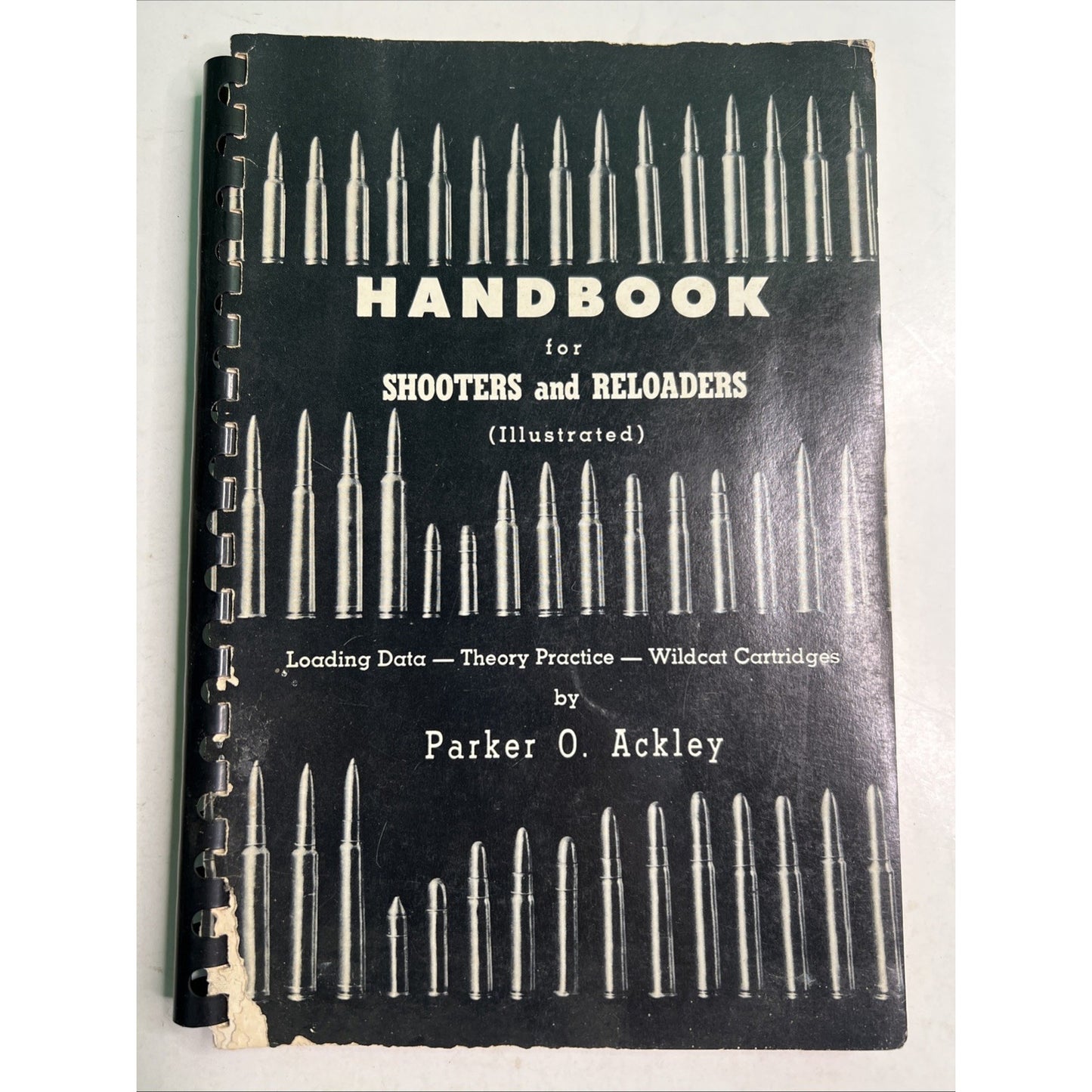 1959 Handbook for Shooters and Reloaders (Illustrated) WITH Supplement by Ackley