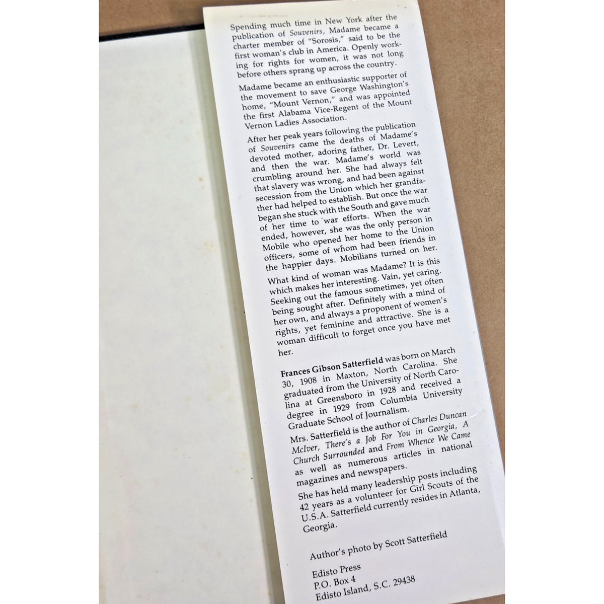 Rare Octavia Walton Le Vert Book Lot- Mobile Alabama AL History Collection