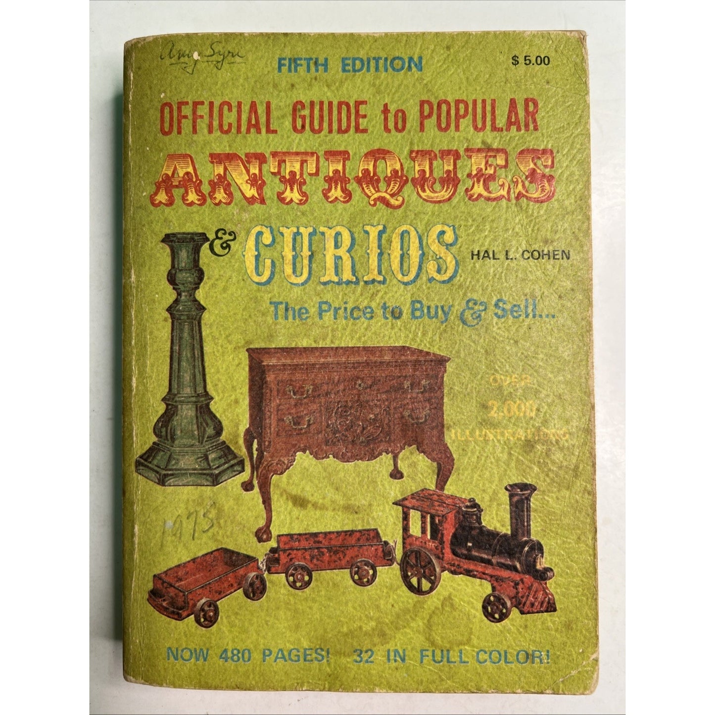 Official Guide To Popular Antiques Curios The Price To Buy & Sell by Hal L Cohen