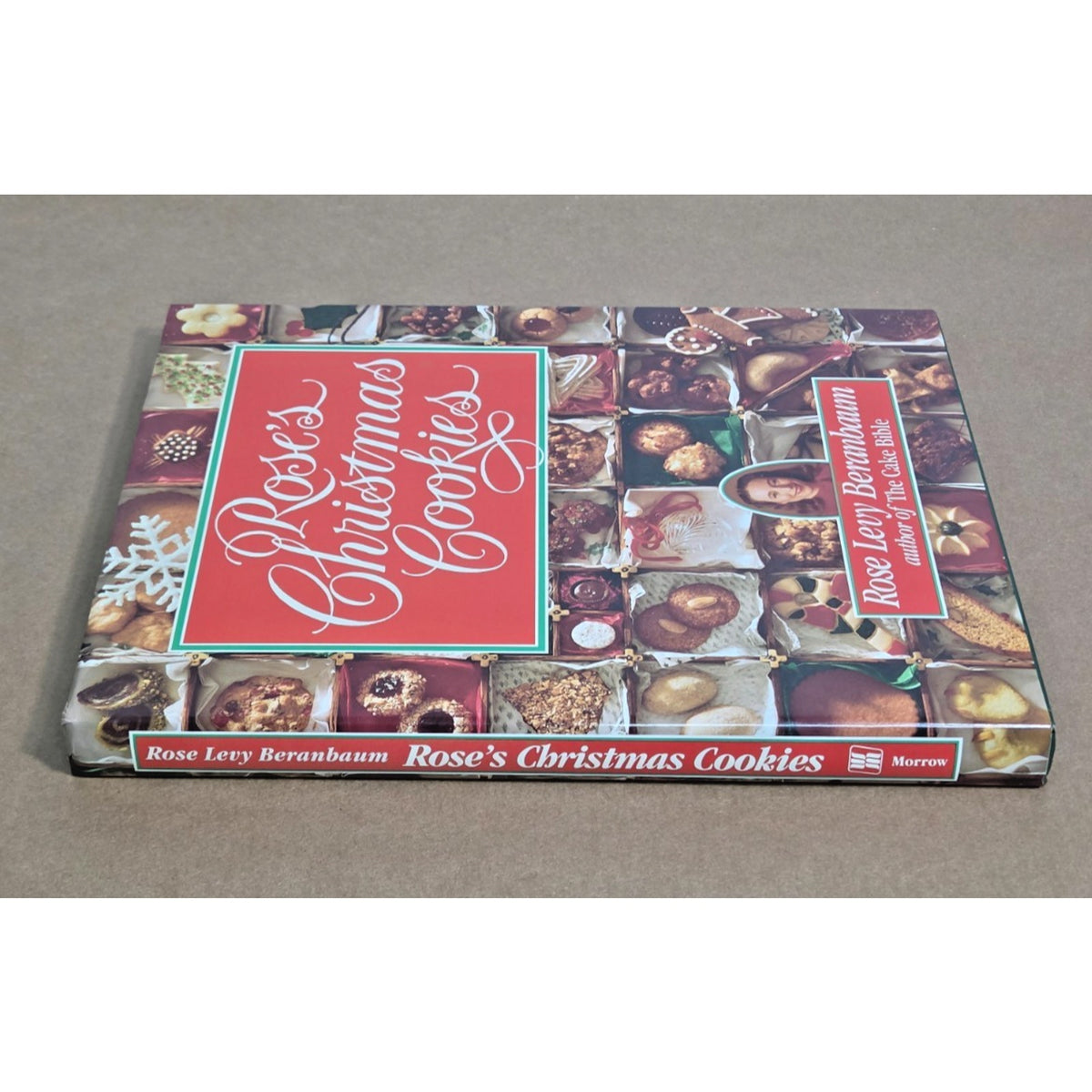 Rose's Christmas Cookies Stated 1st Edition 1990 Hardcover DJ Rose Beranbaum