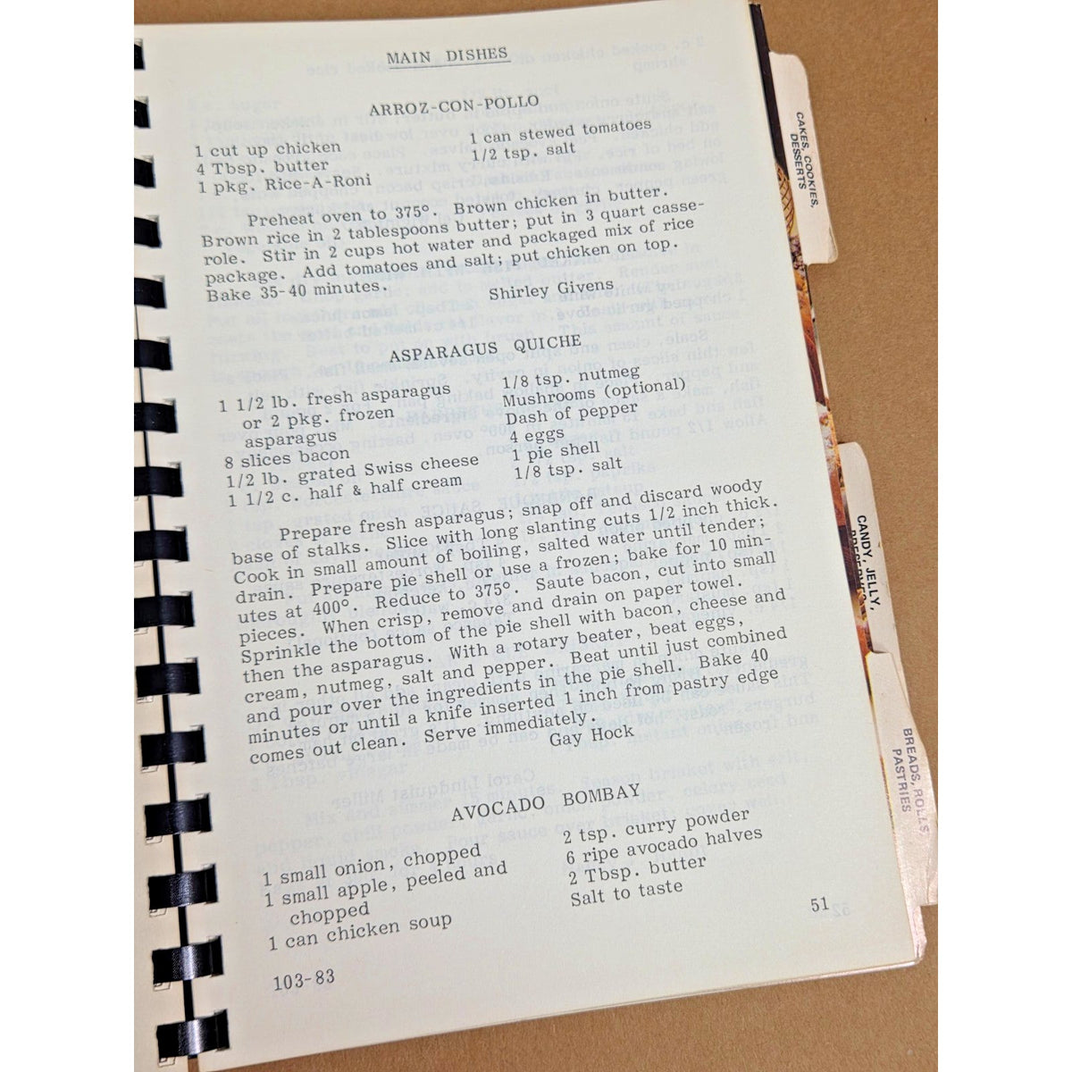 Vintage 1983 Midland Texas MLSA Legal Secretaries Cookbook & Local History