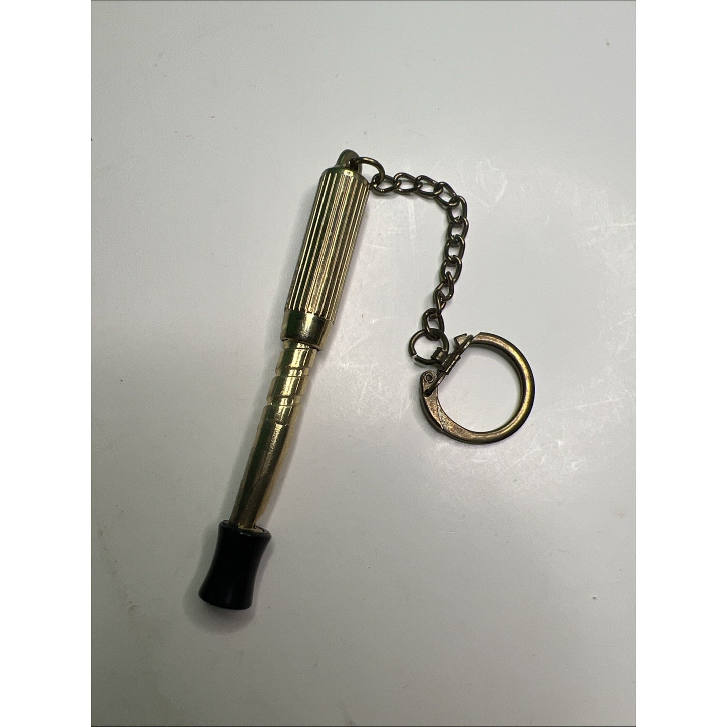 Vintage Expandable Dog Whistle Keychain
