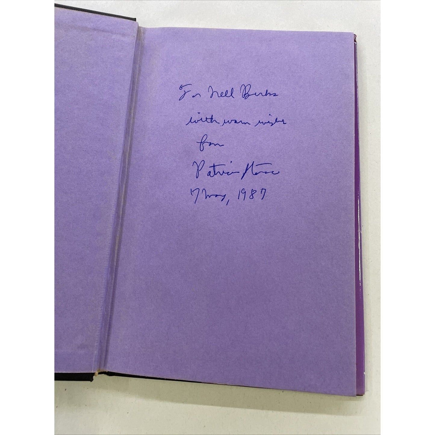 Heredity By Patricia Storace 1987 1st Edition SIGNED by Mobile Alabama Author