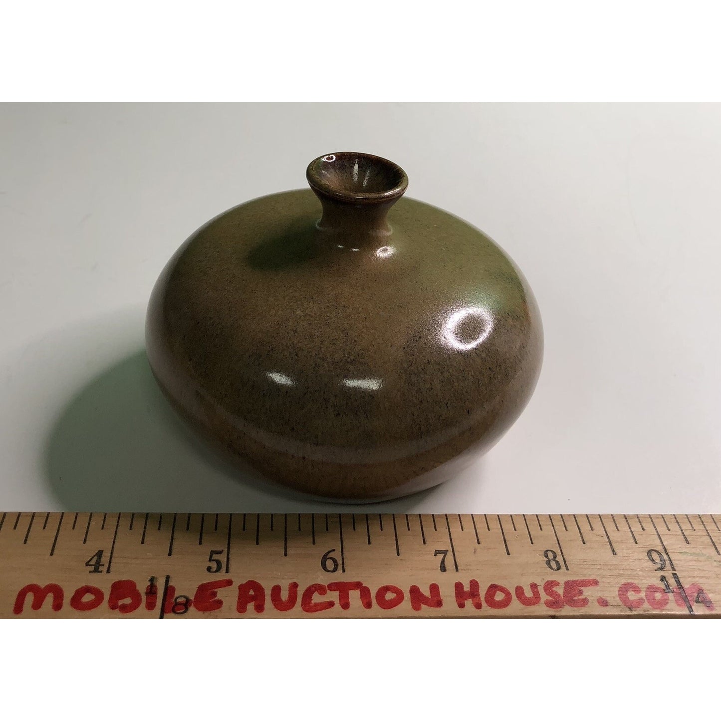 Vintage Rare J R COOPER POTTERY VASE HTF 1982 Canton Georgia