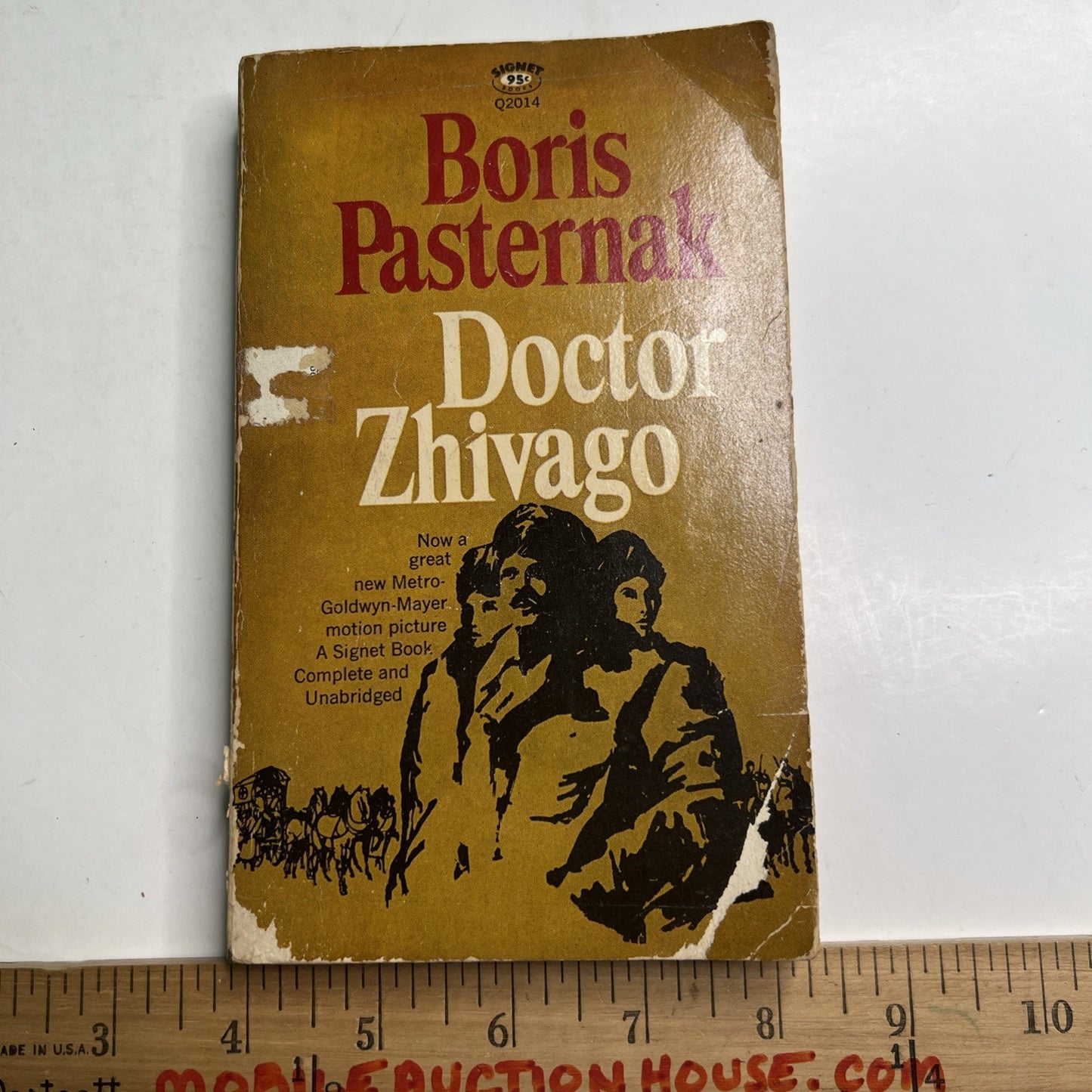 Doctor Zhivago Boris Pasternak 1958 Vintage Signet Classic Novel PB Literature