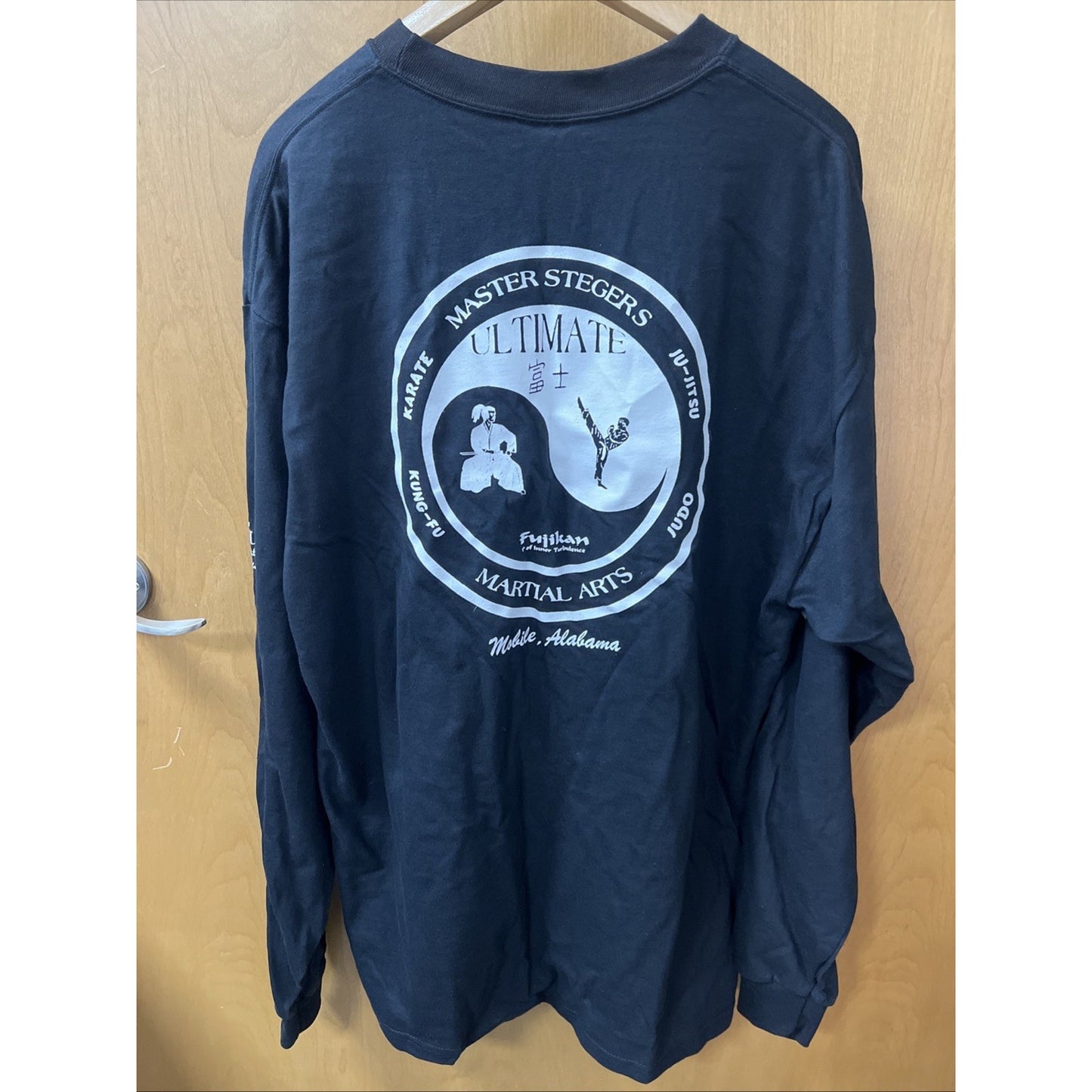 Adult Large Long Sleeve Tshirt Master Steger’s Ultimate Martial Arts Mobile AL