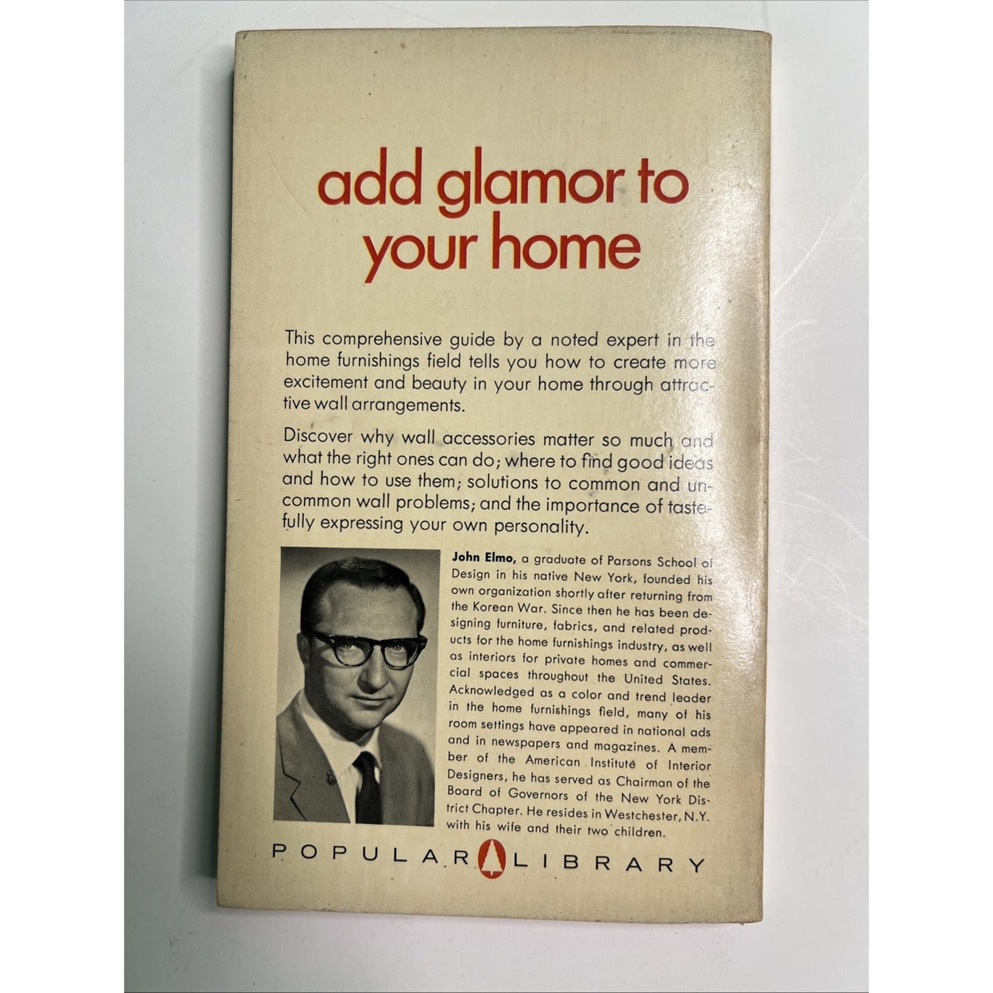 All About Walls Syroco's Guide To Decorating With Accessories John Elmo MCM 1969