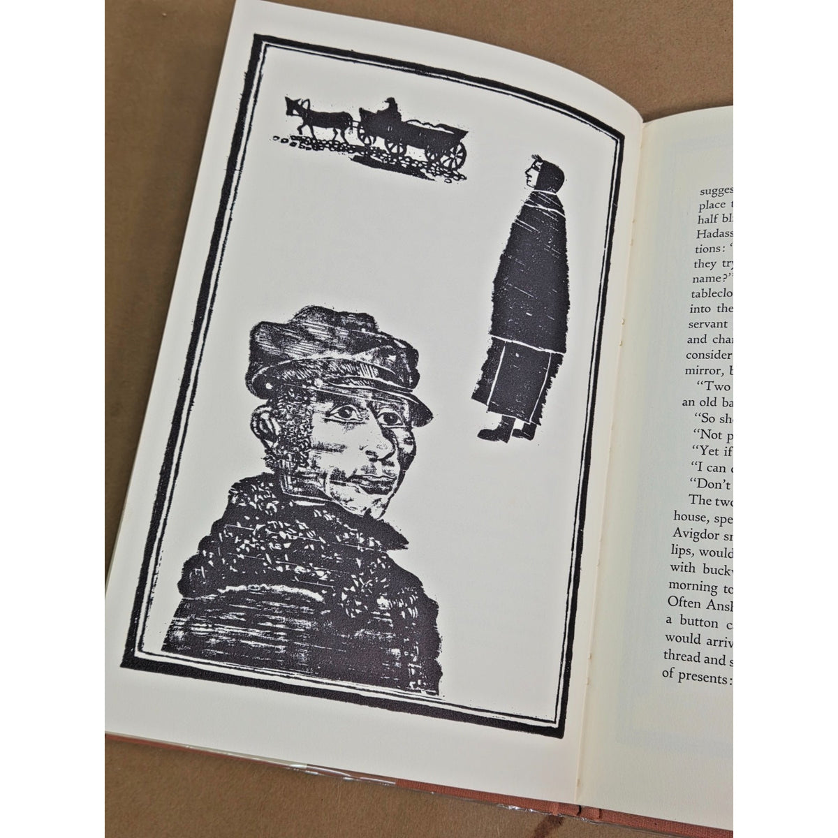 1983 First Edition Yentl the Yeshiva Boy- Isaac Bashevis Singer Antonio Frasconi