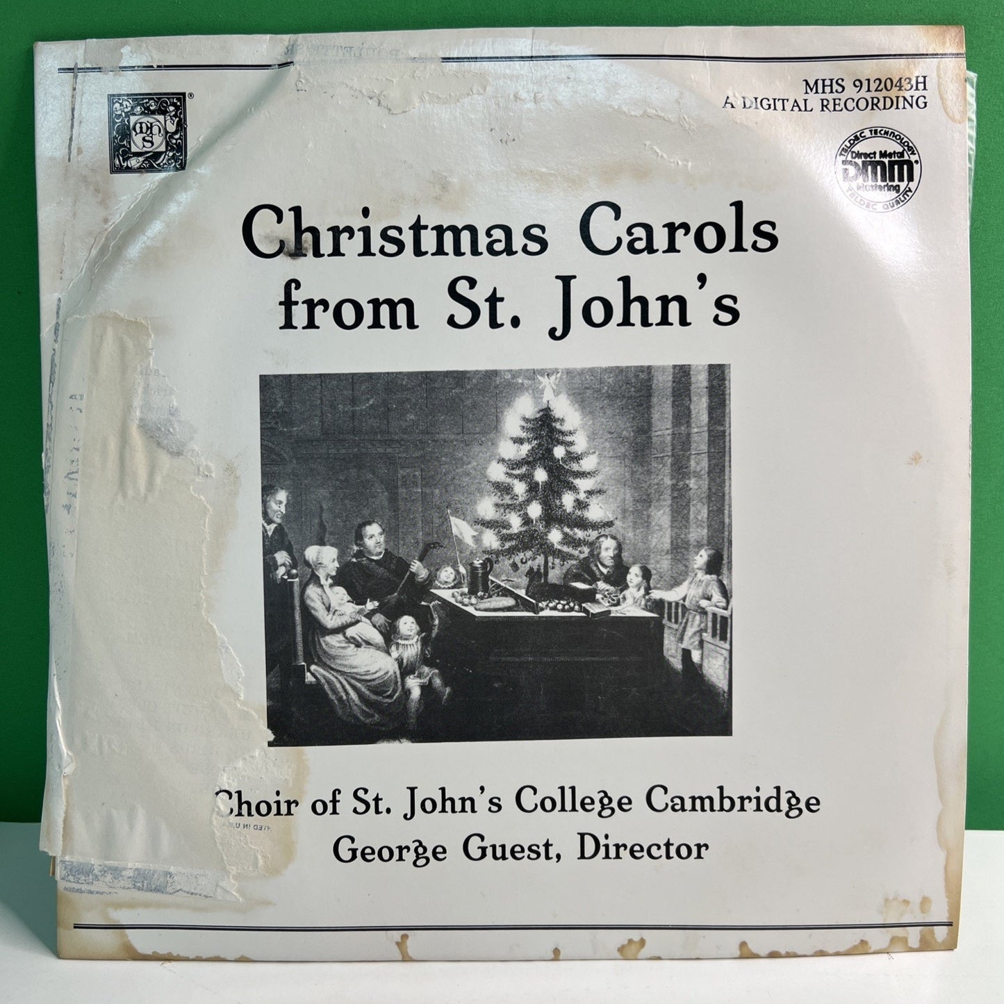 MHS 912043H Christmas Carols From St. John’s College Cambridge Choir LP Record