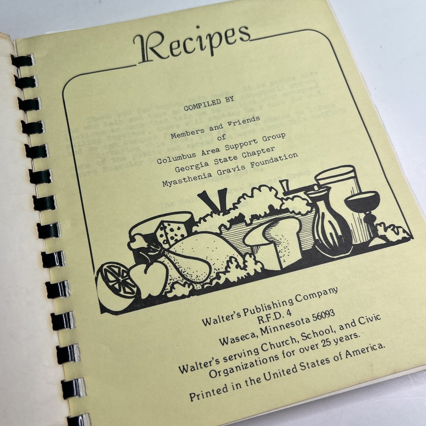 Conquer Myasthenia Gravis Cookbook Recipes Columbus Georgia