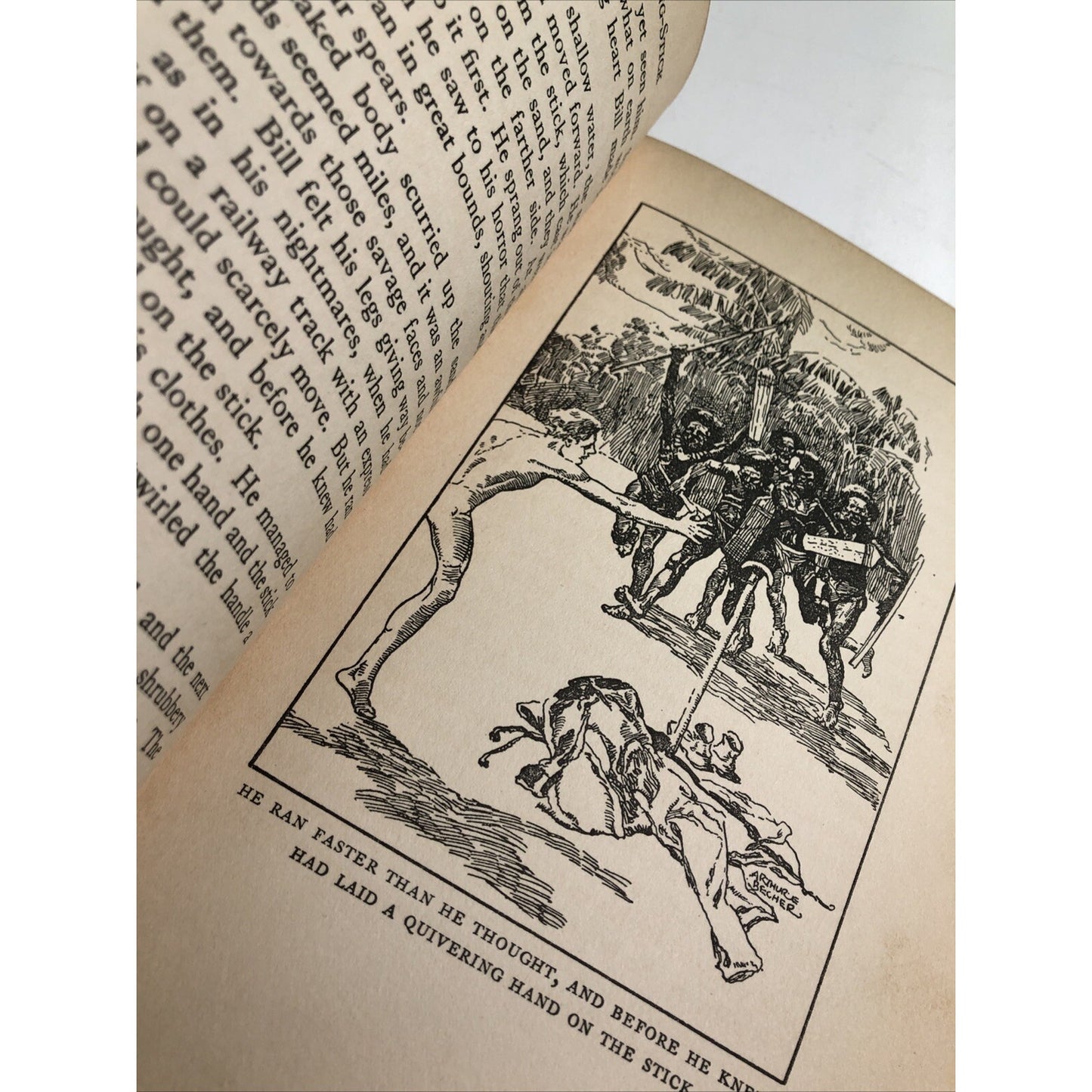 1932 The Magic Walking Stick by John Buchan Published by Houghton Mifflin