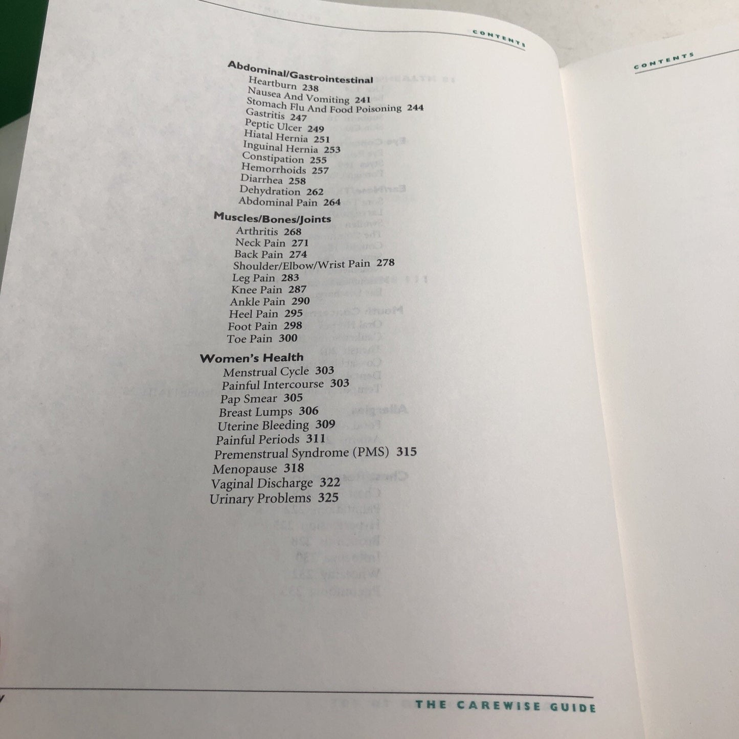 THE CAREWISE GUIDE : SELF-CARE FROM HEAD TO TOE By Acamedica Press Staff 1995
