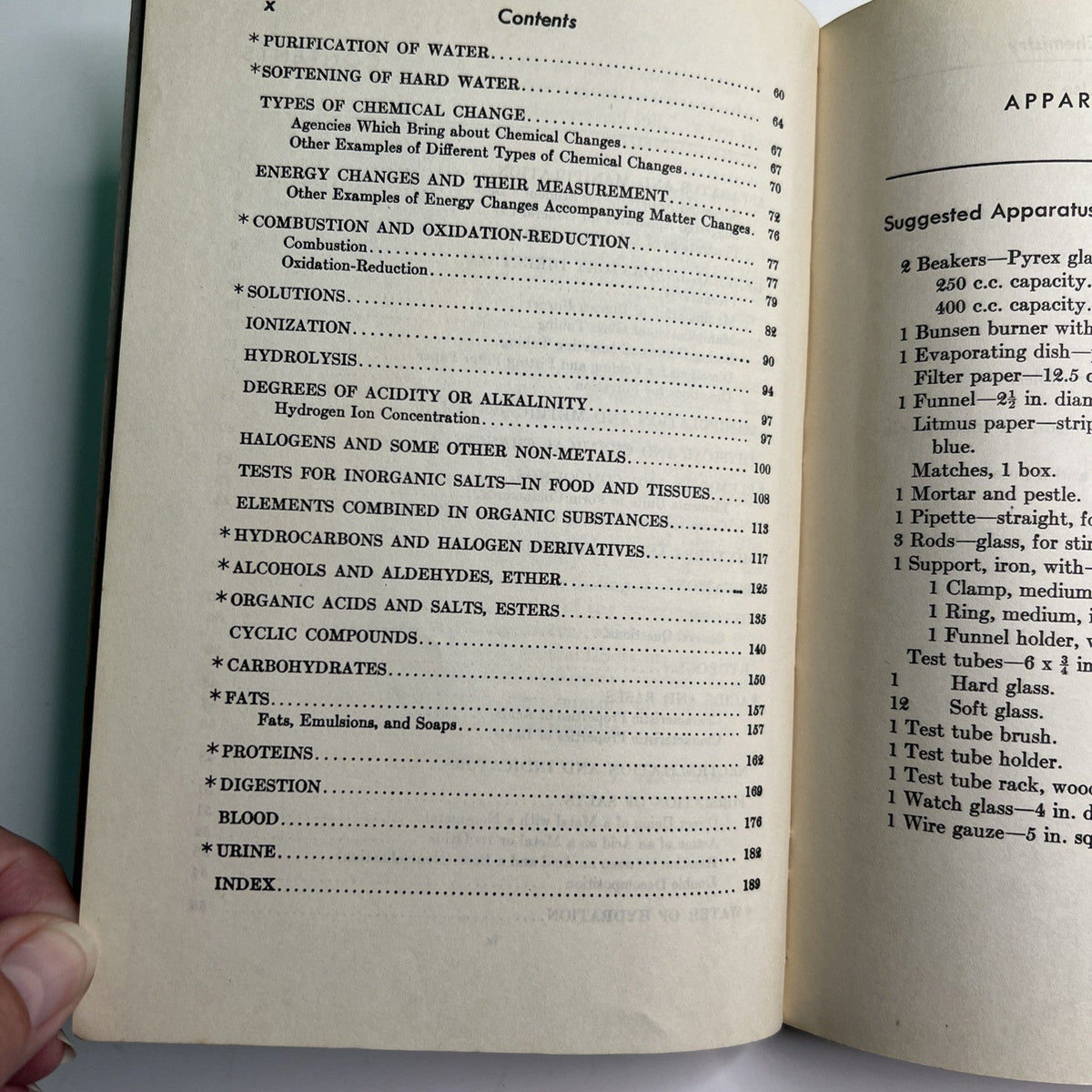 Vintage 1952 Labratory Manual of Chemistry by L. Jean Bogert PB Illustrated