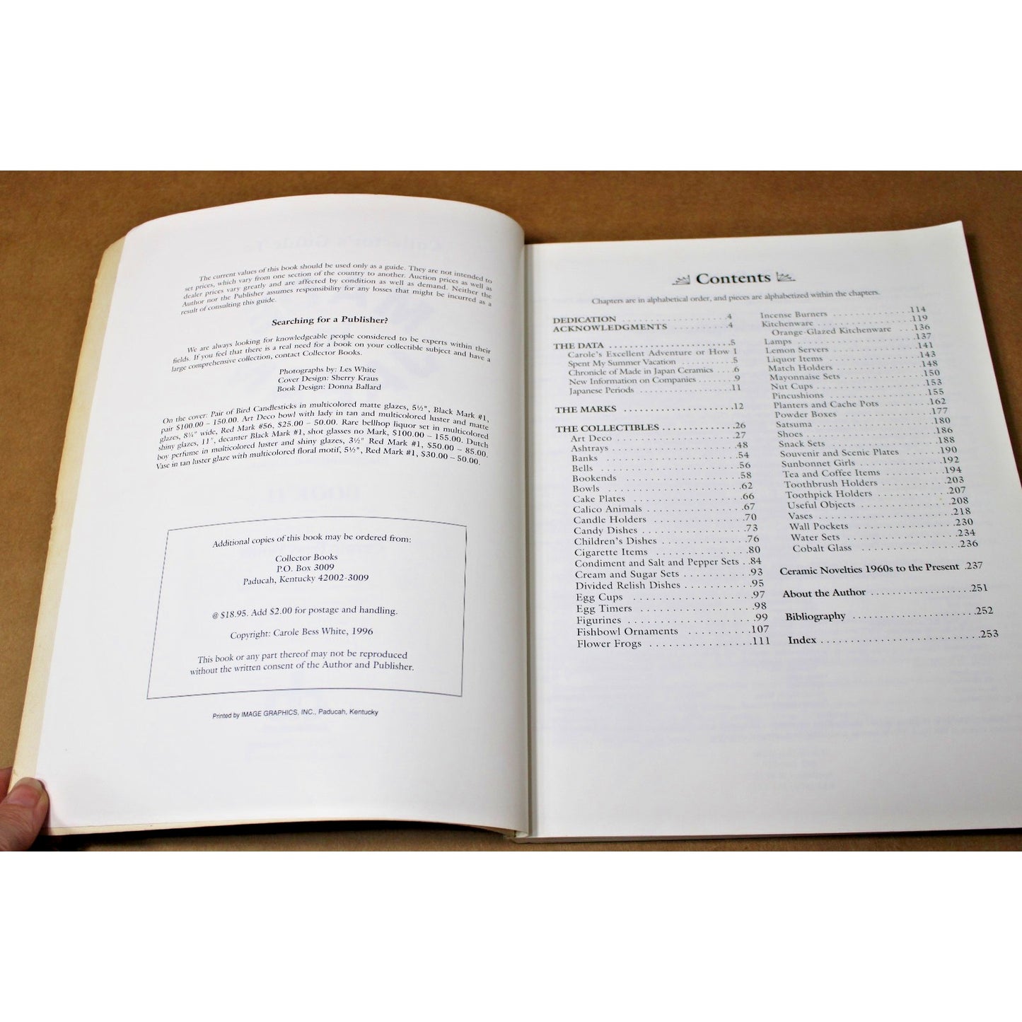 Made In Japan Ceramics Identification Book II, Carole Bess White