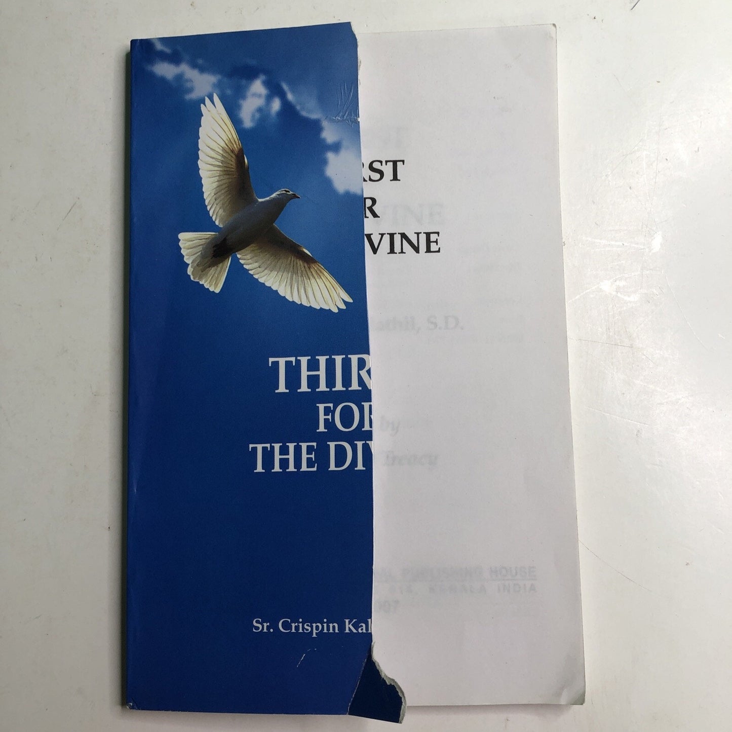 2007 Thirst For The Divine Sr. Crispin Kalathil Cover Damage PB India