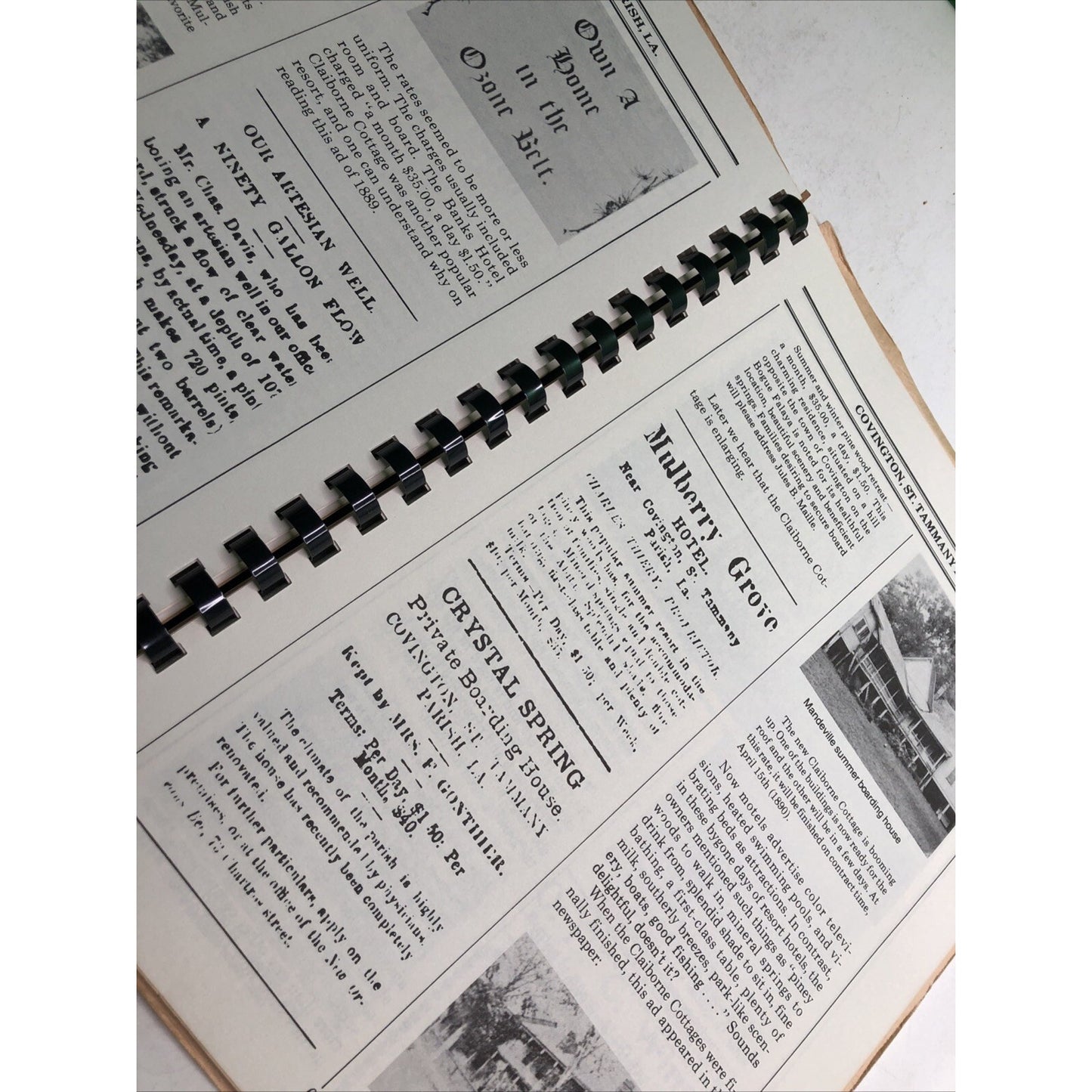 Mr Kentzel's Covington Carol Saunders Jahncke PB 1988 Tammany Parish Louisiana
