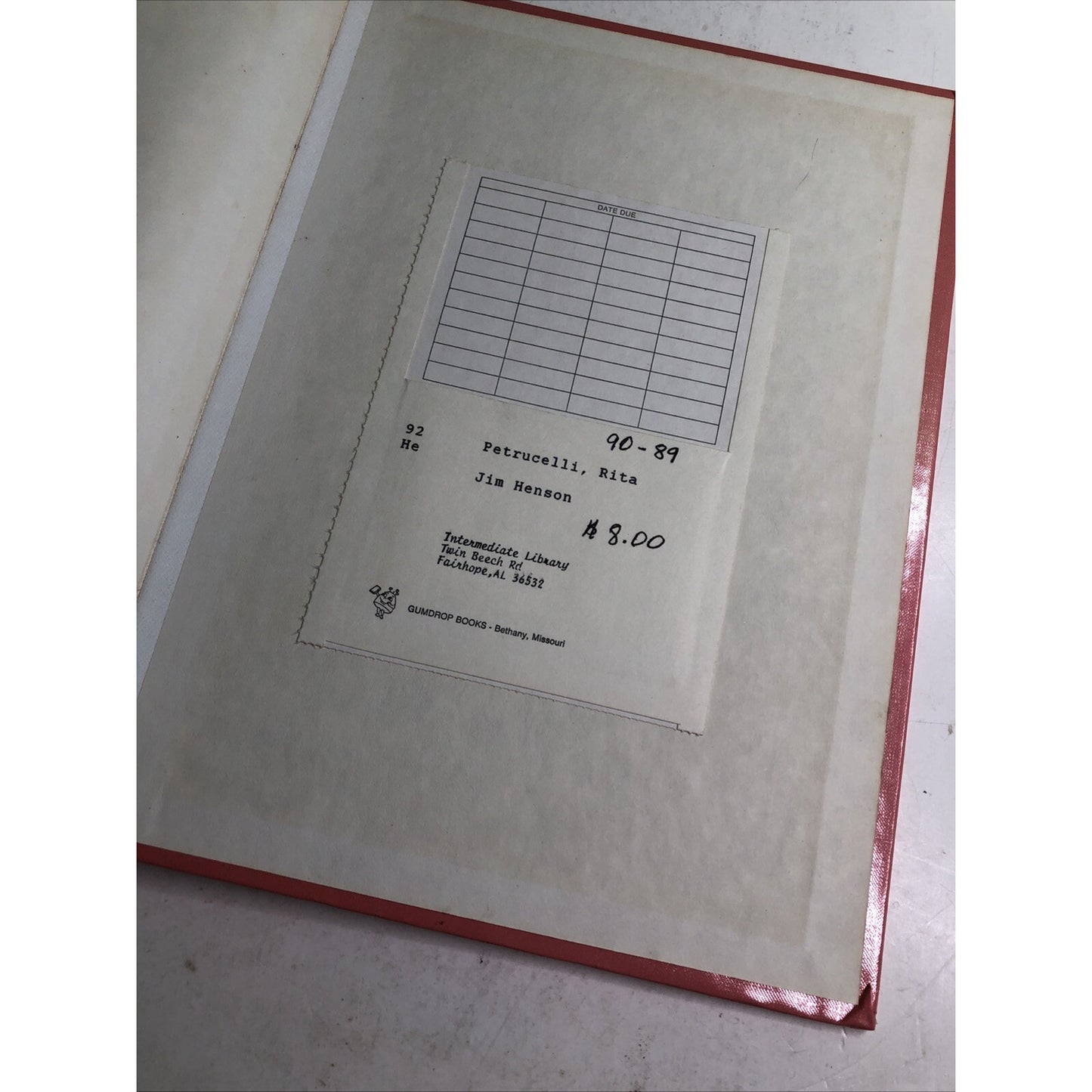 Jim Henson: Creator of the Muppets (Reaching Your Goal) by Petrucelli Ex Library