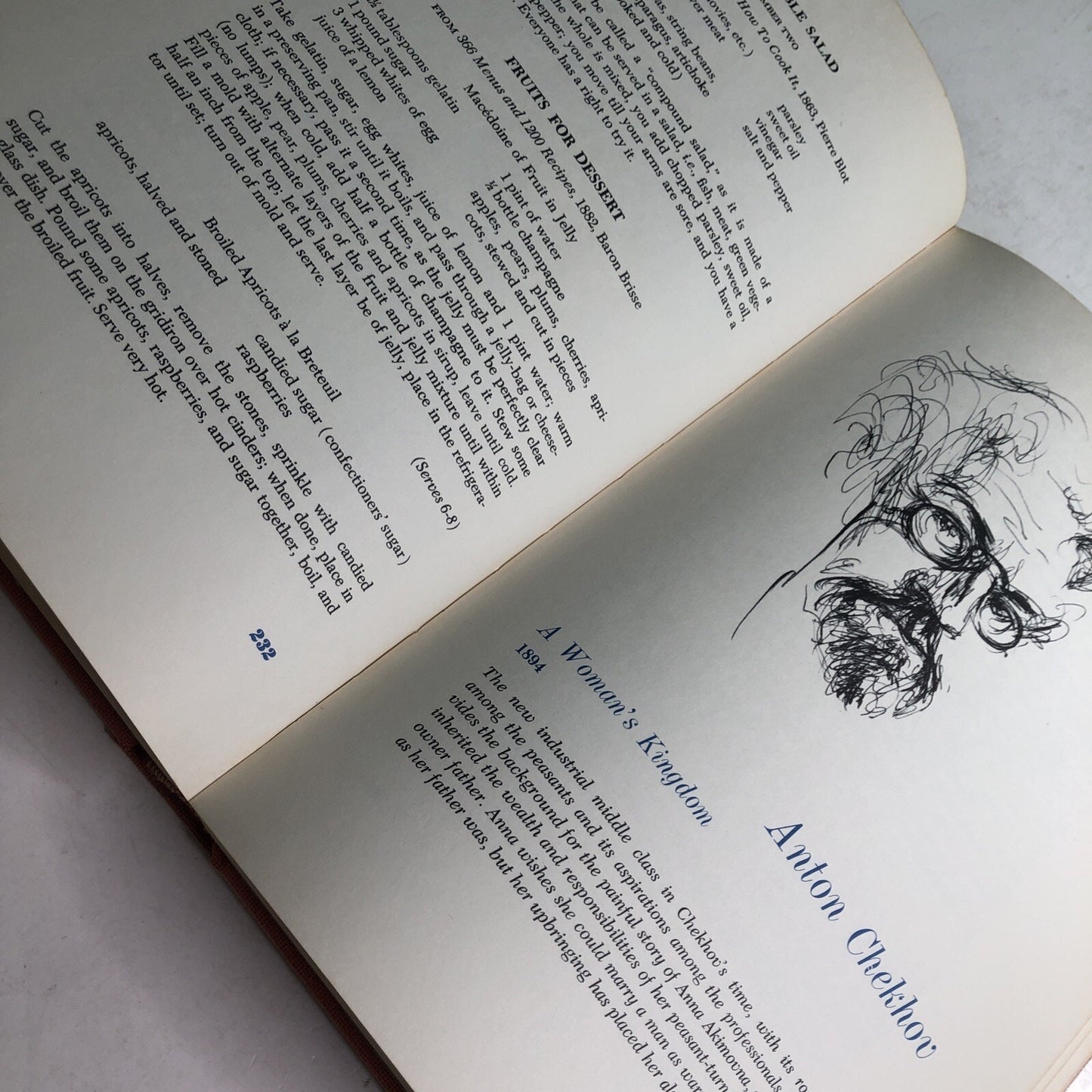 The Literary Gourmet Cookbook By Linda Wolfe First Printing 1962 HC