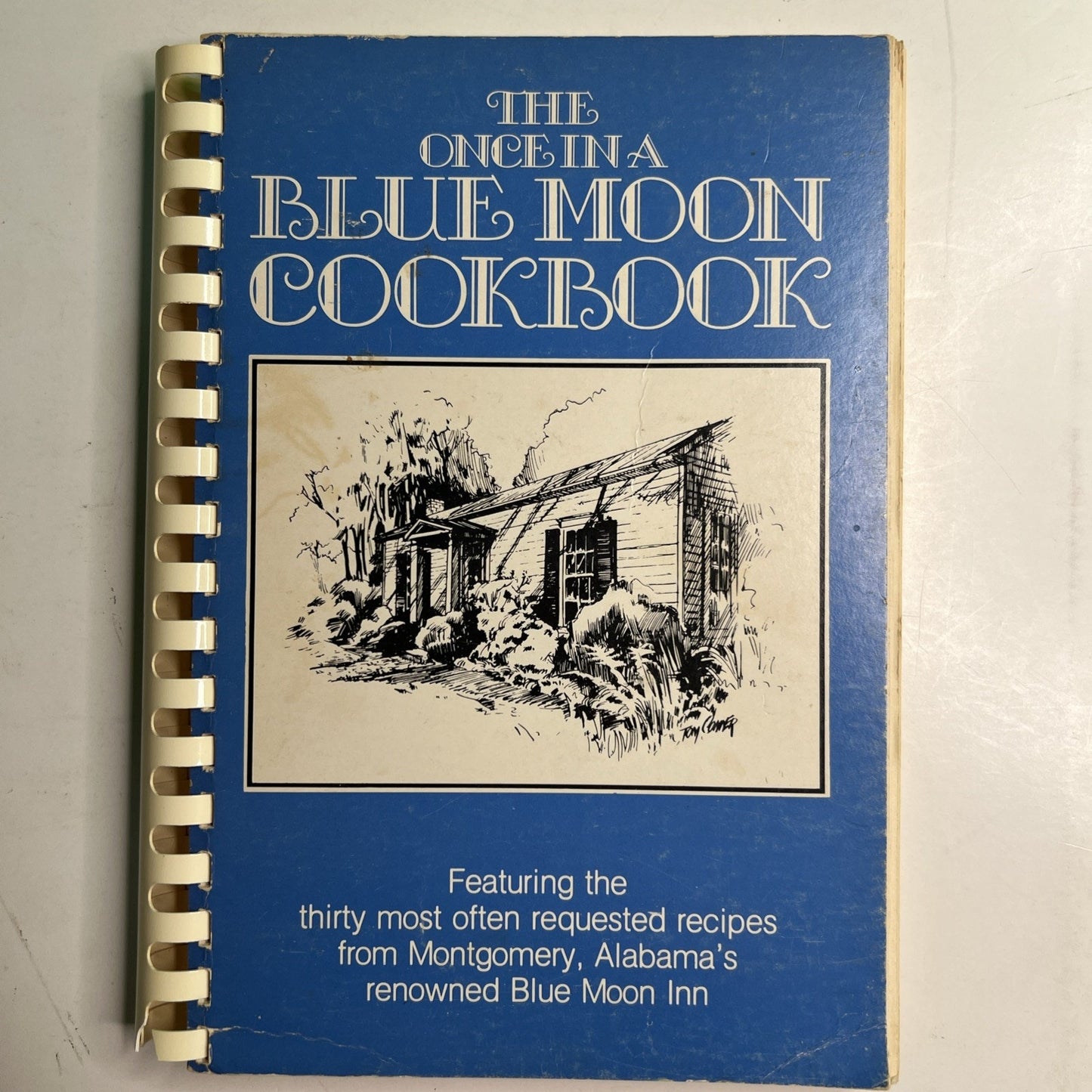 The Once in a Blue Moon Cookbook 1979 5th Printing 1982 Montgomery Alabama Inn