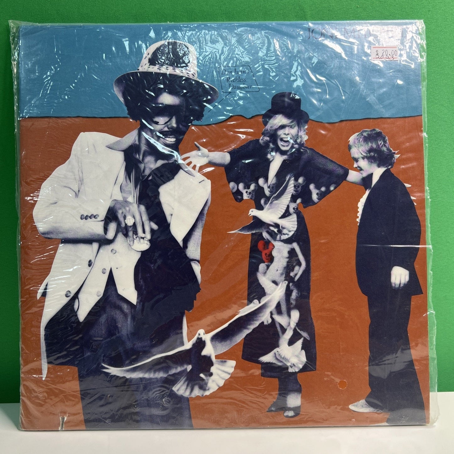 1977 Joni Mitchell Don Juan's Reckless Daughter Asylum BB-701 Vinyl 2 Records LP