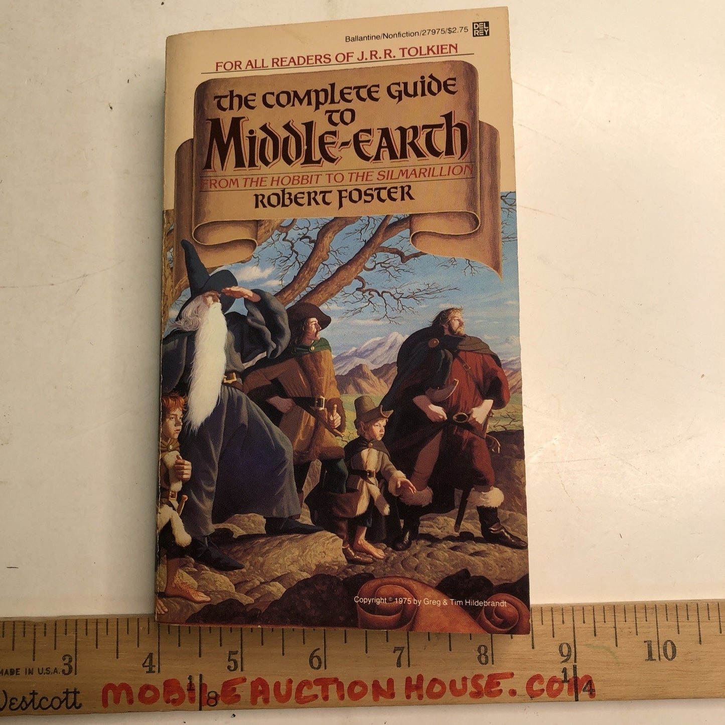 The Complete Guide to Middle-Earth Paperback Book Robert Foster 1979 Revised Ed