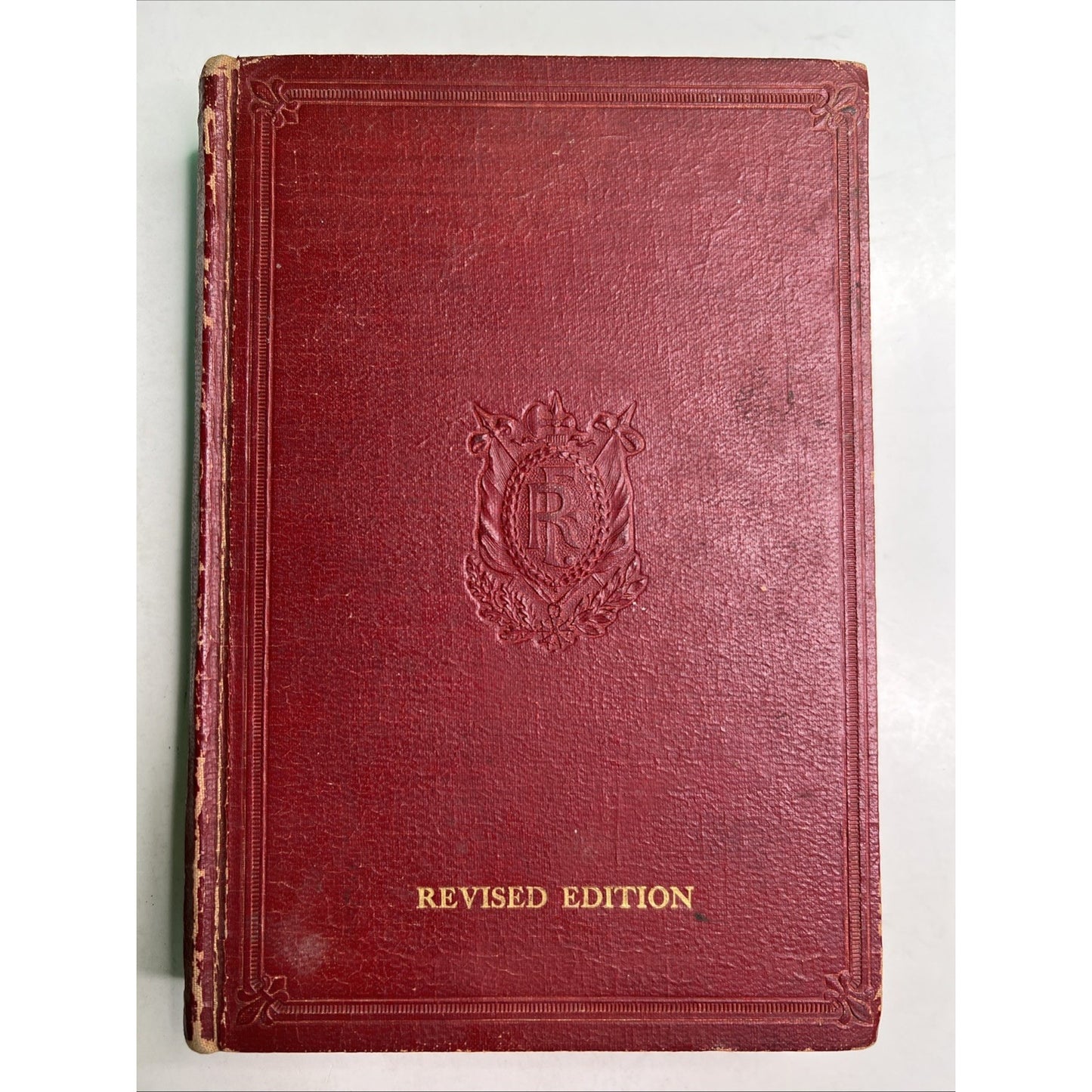 An Elementary French Grammar by A. Marinoni & L. A. Passarelli, 1932 HC Revised