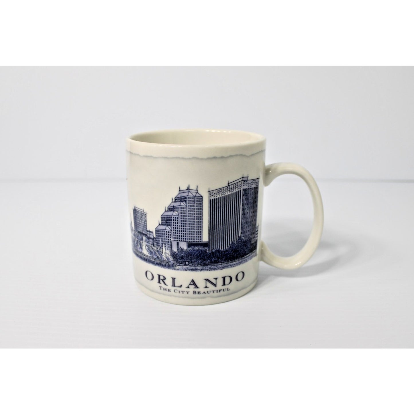 Starbucks Coffee Cup Architecture Series Mug 2008 Orlando FL 18 oz