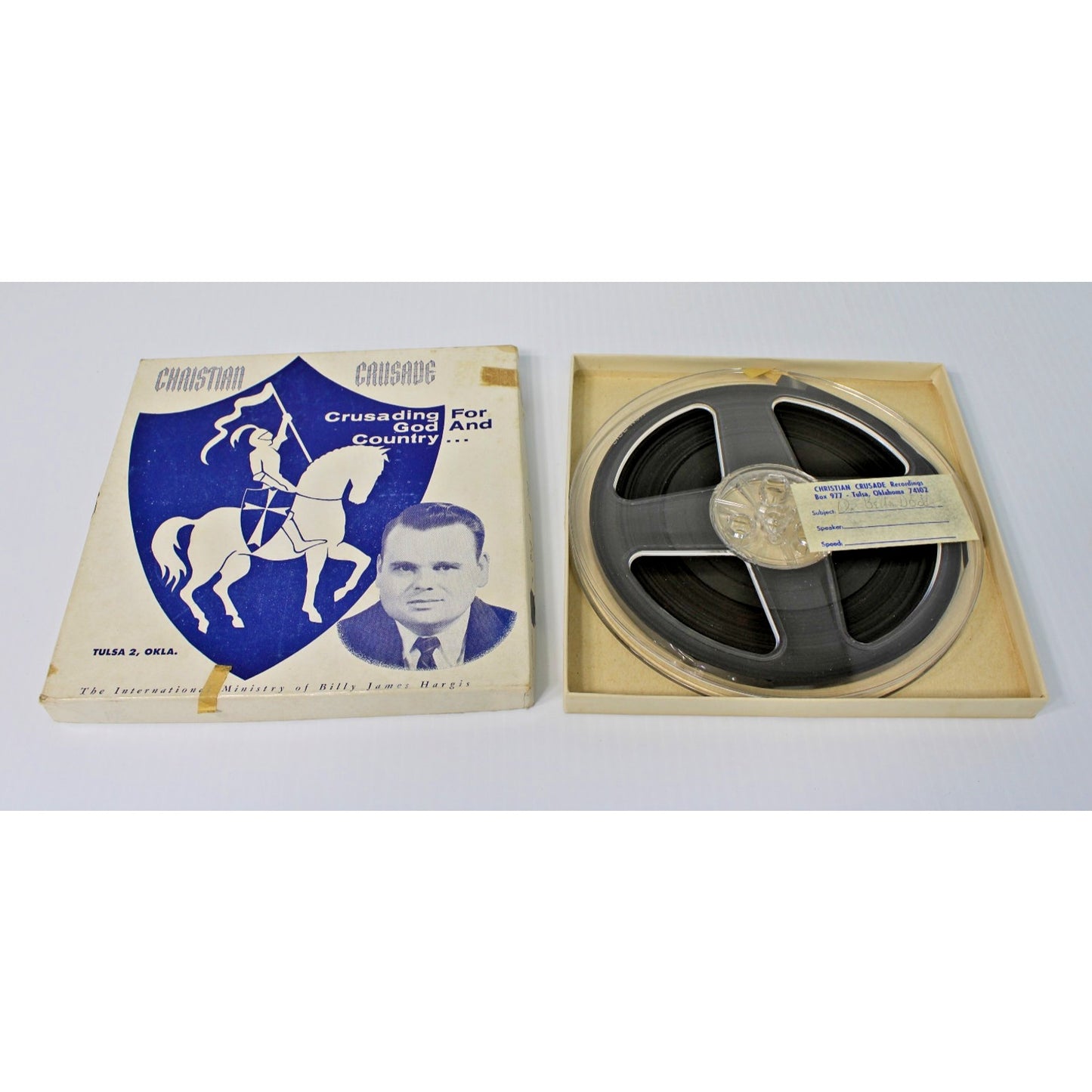 RARE Recording: Dr. Bella Dodd, 1962 Christian Crusade, Rev. Billy James Hargis