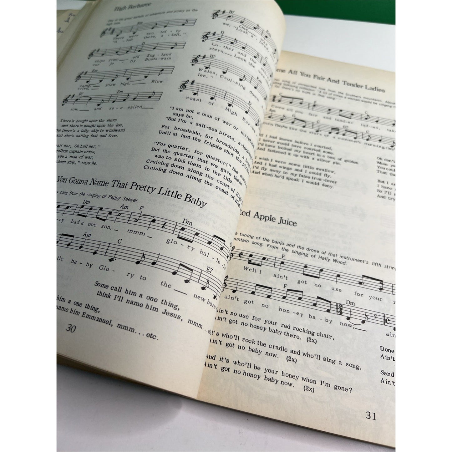 Hootenanny Song Book 1963 Volume 44 Music For Millions Series