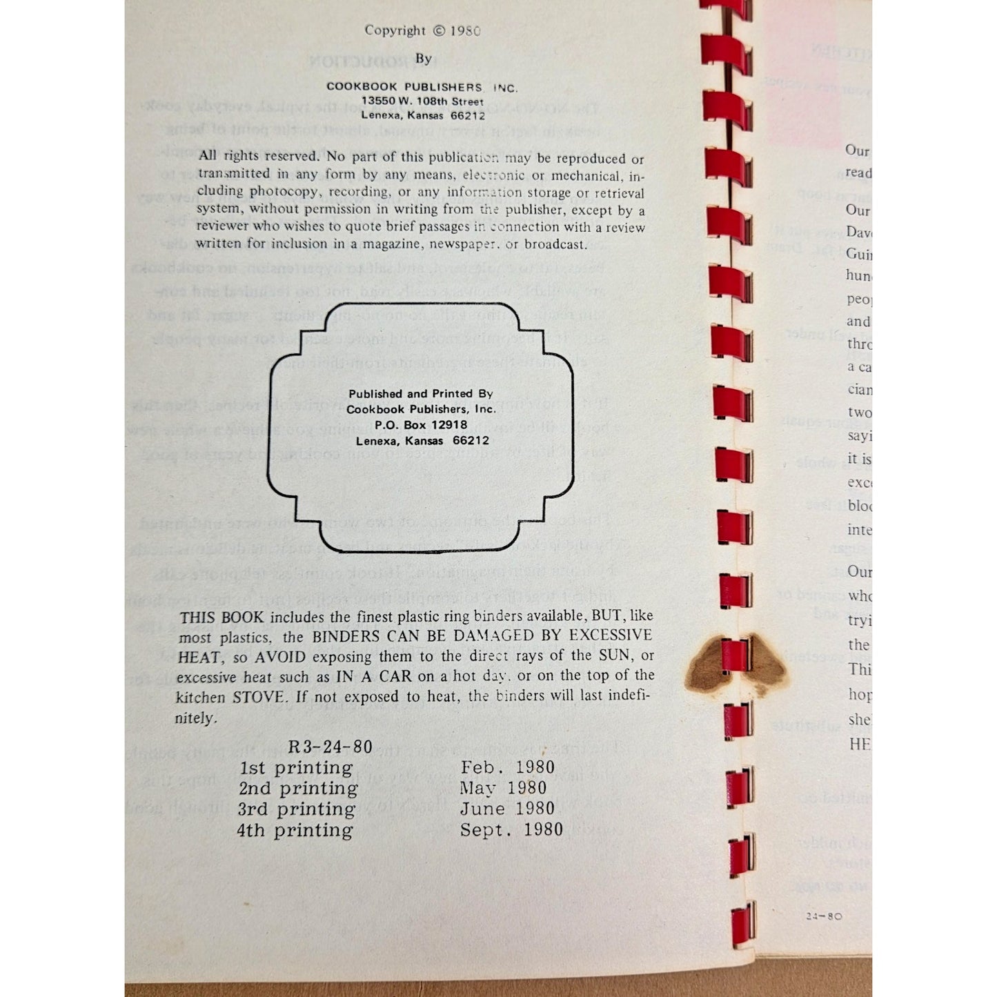 Vintage 1980 Healthy Cookbook- No Salt No Sugar No Fats- Kallison & Stoliar