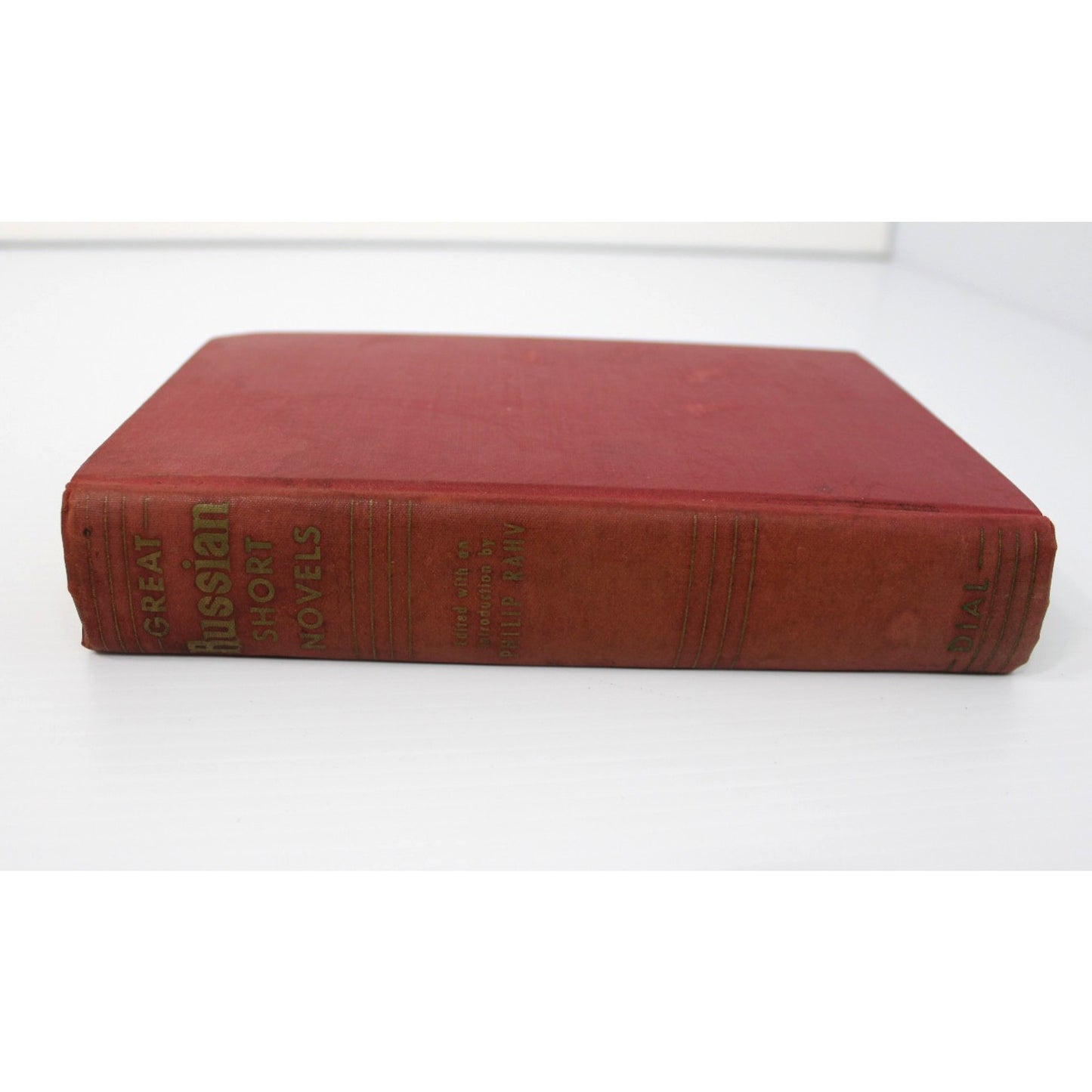 Great Russian Short Novels- Dial Permanent Library Book, 1951, Chekhov, Tolstoy