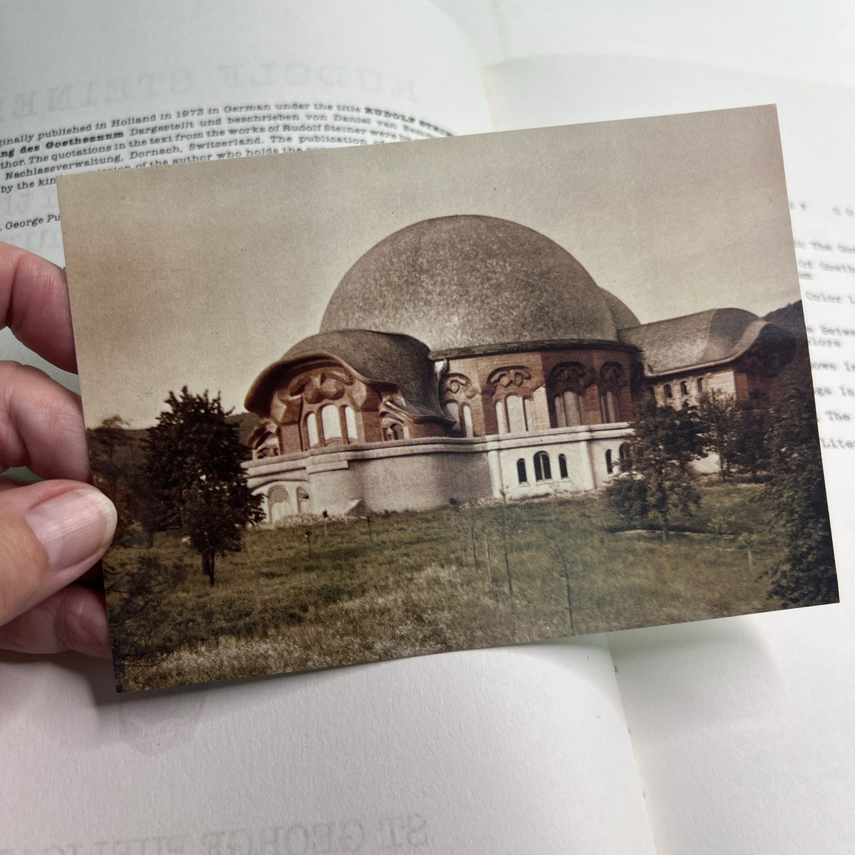 1980 PB Rudolph Steiner’s Approach To Color On Ceiling Of The First Goetheanum