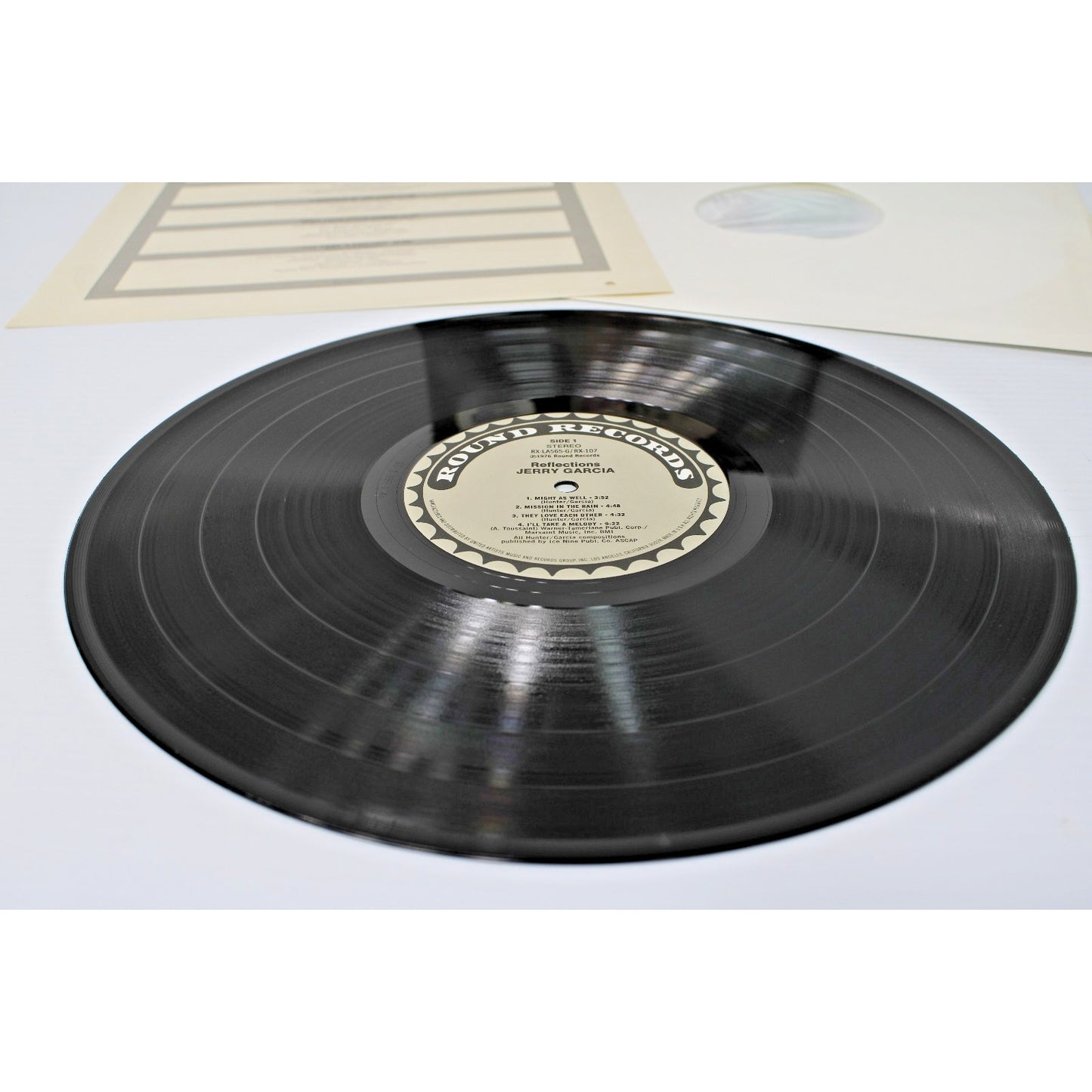 Jerry Garcia- Reflections, Original 1976 RX-LA565-G Remaindered Shrink- MINT/ NM