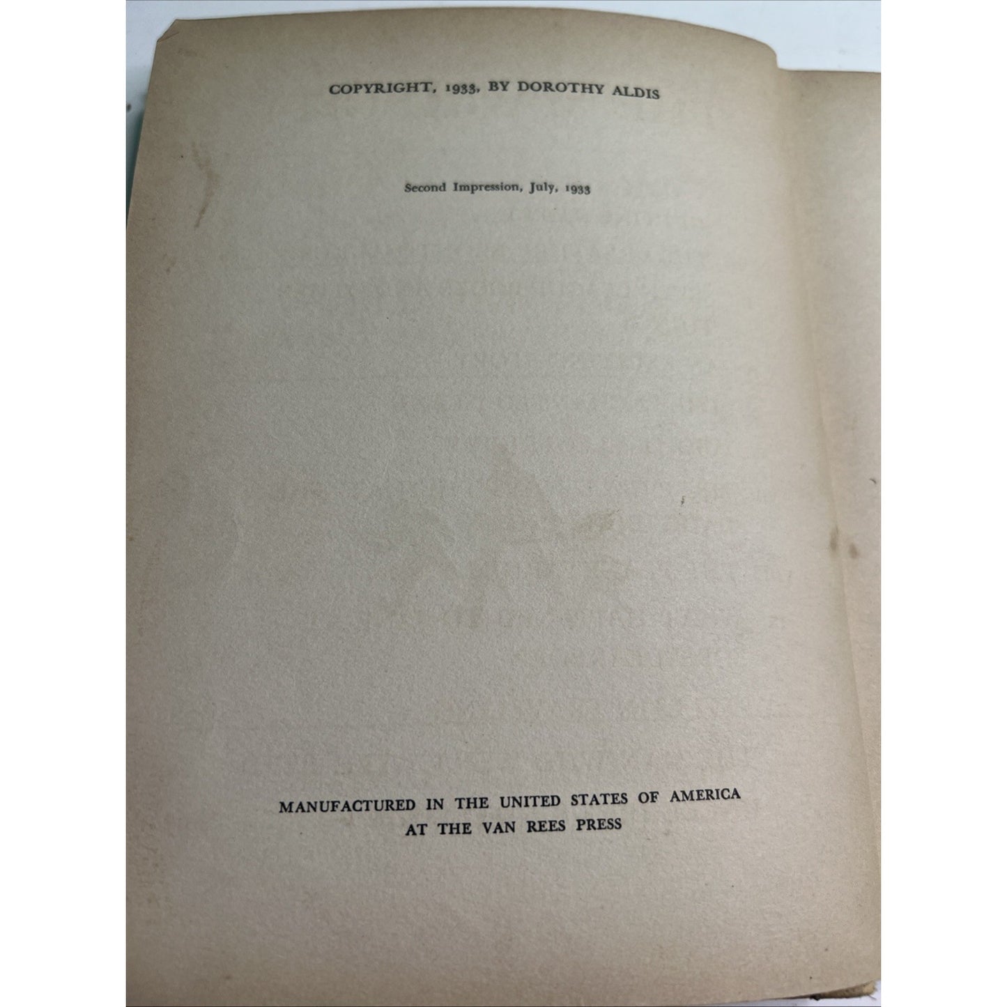 The Magic City John and Jane at the World's Fair Dorothy Aldis 1933 HC