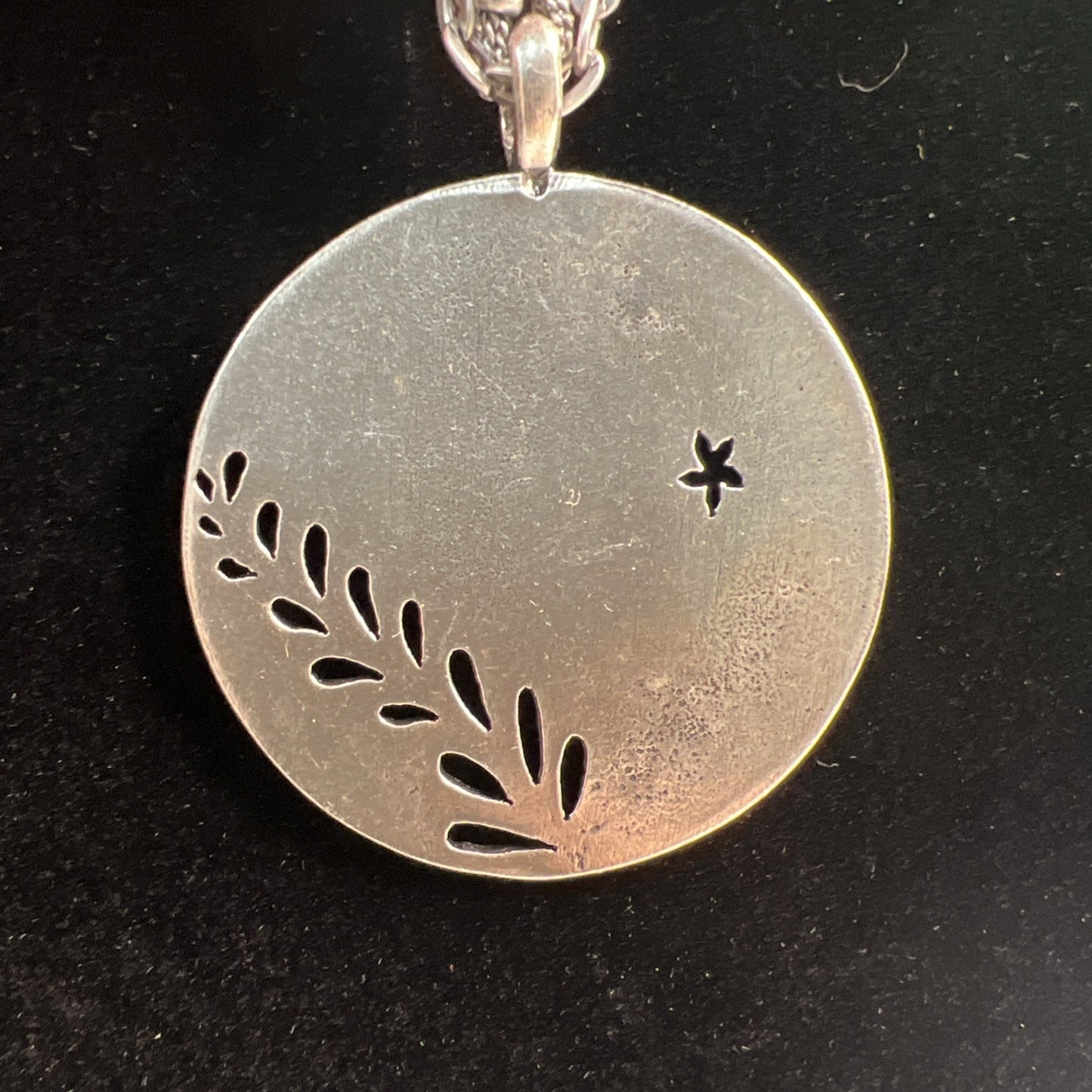 Coldwater Creek Circle Of Life Necklace Statement Piece Multi Strand & Pendant