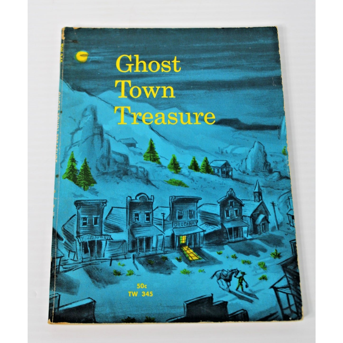 Vintage 1966 Scholastic Book- Ghost Town Treasure- Clyde Robert Bulla