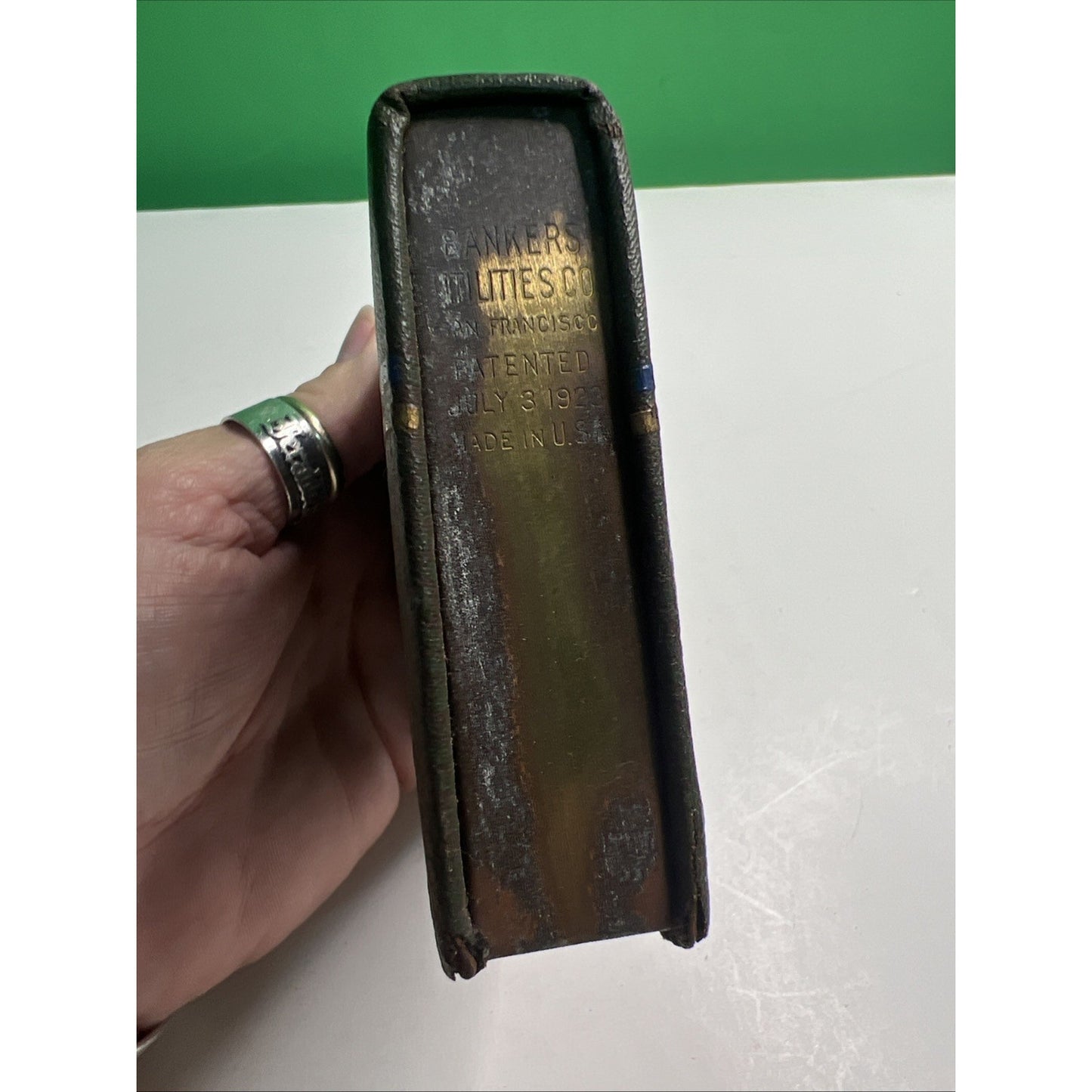 Merchants Bank Mobile Alabama Metal Still Bank Safe No Key Advertising AL