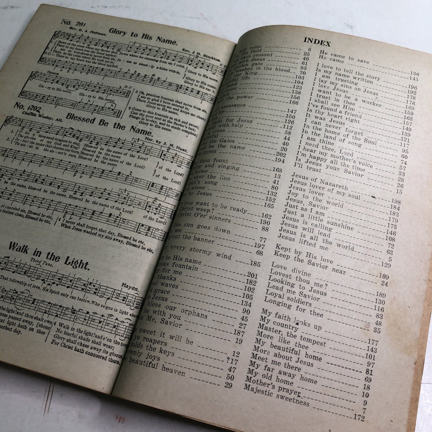 Vintage Carols Of Heaven Songbook Paperback Alabama Ala AL Music Hymnal History