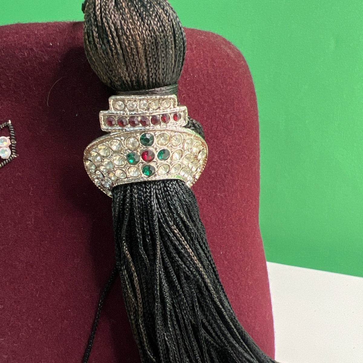 Vintage Shriners Fez Masonic Hat Hadji Pin Tassel Harry M. Osers Co. New York