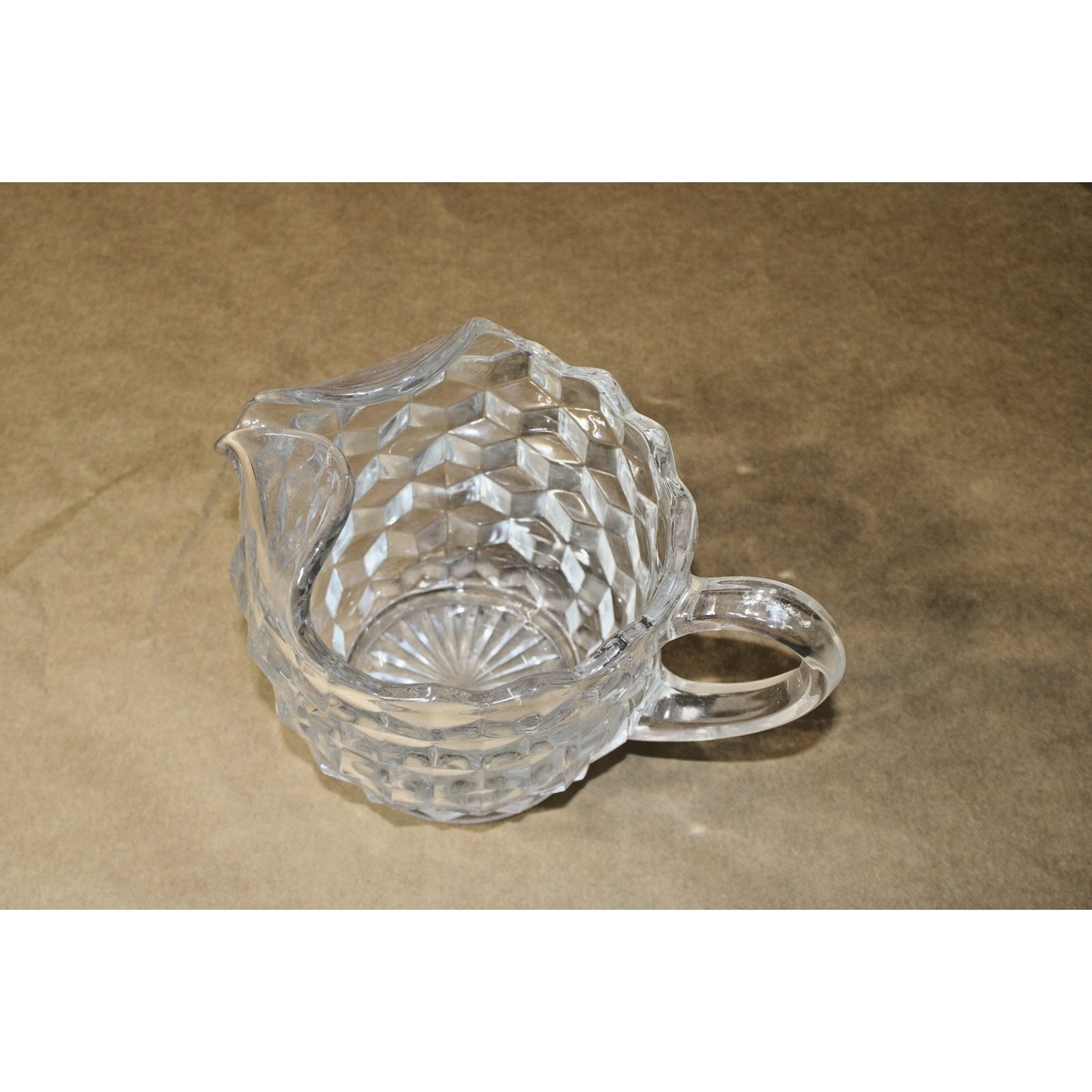 American Fostoria Small Pitcher, Drip Free Ice Lip, 6.5 inches, 48 oz